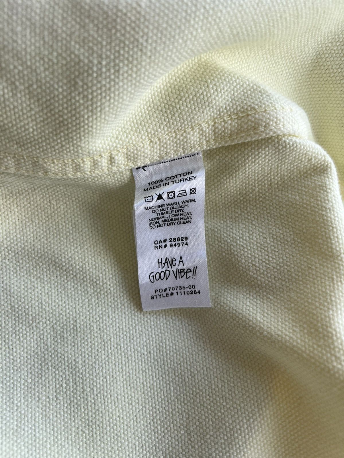 Stussy Unreleased Sample Stussy Canvas Work Jacket Size US M / EU 48-50 / 2 - 10 Thumbnail