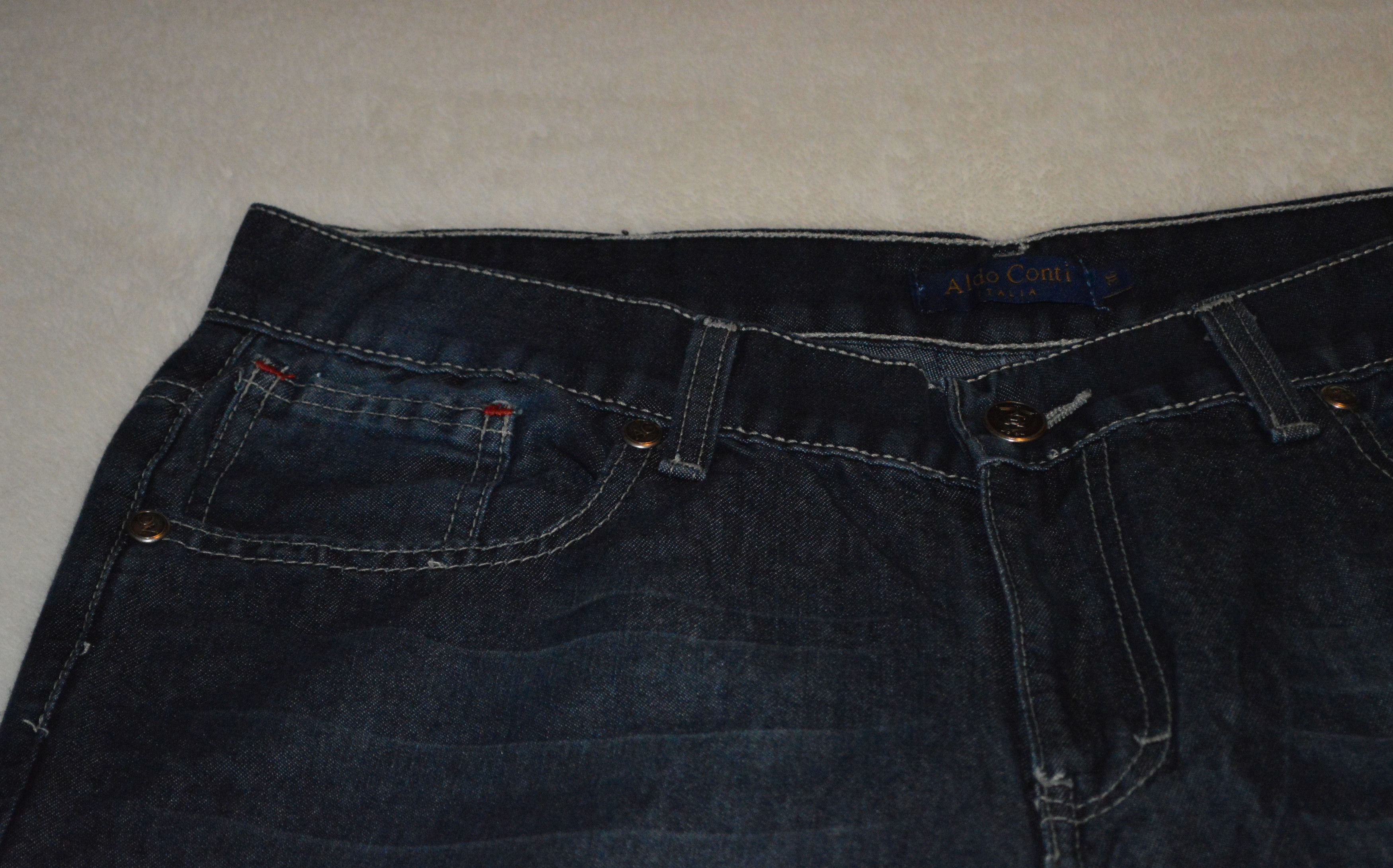 Other Aldo Conti Italia Soft Indigo Denim Jeans Size 36 Size US 36 / EU 52 - 7 Thumbnail