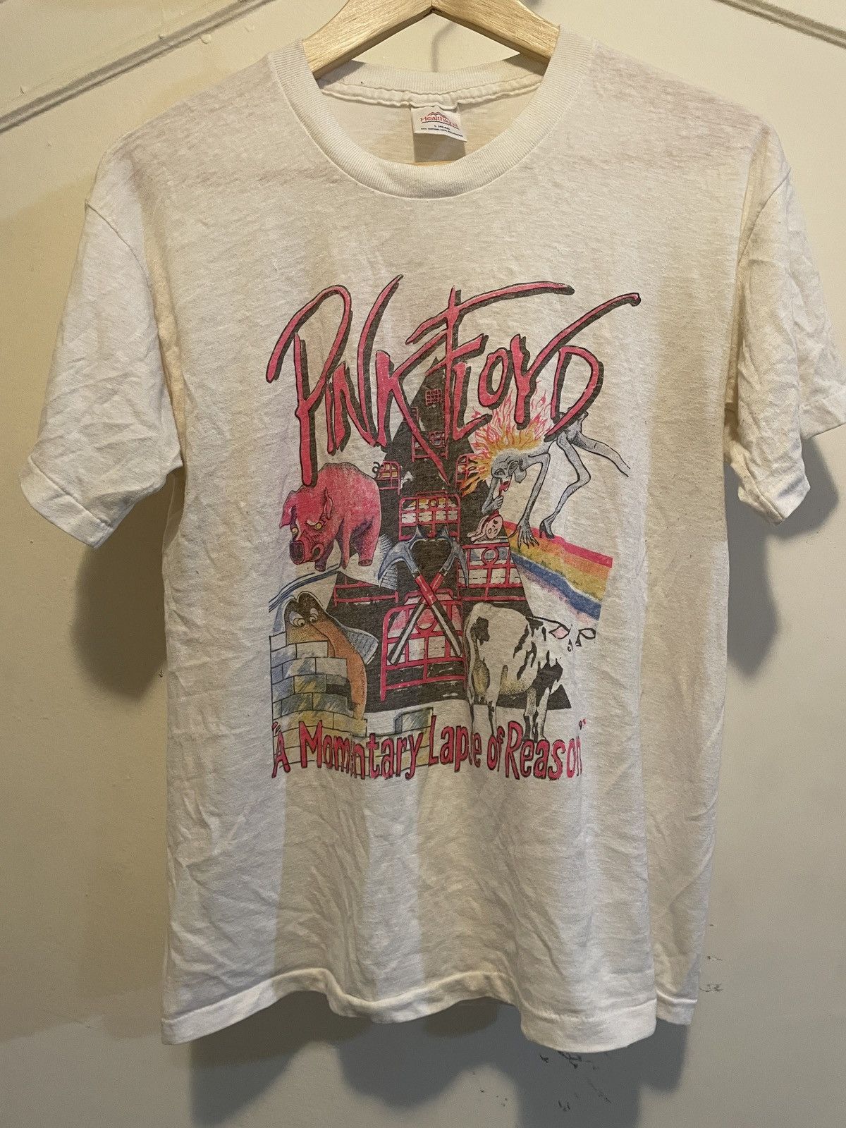 Vintage 1988 Pink Floyd A Momentary Lapse of Reason Tour Sz S Size US S / EU 44-46 / 1 - 1 Thumbnail
