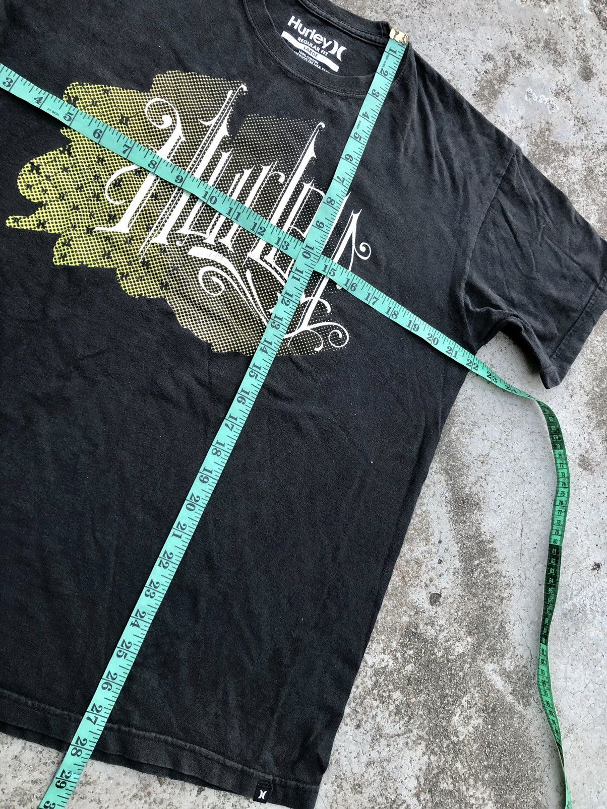 Hurley HURLEY FADED BLACK TEE Size US L / EU 52-54 / 3 - 4 Thumbnail