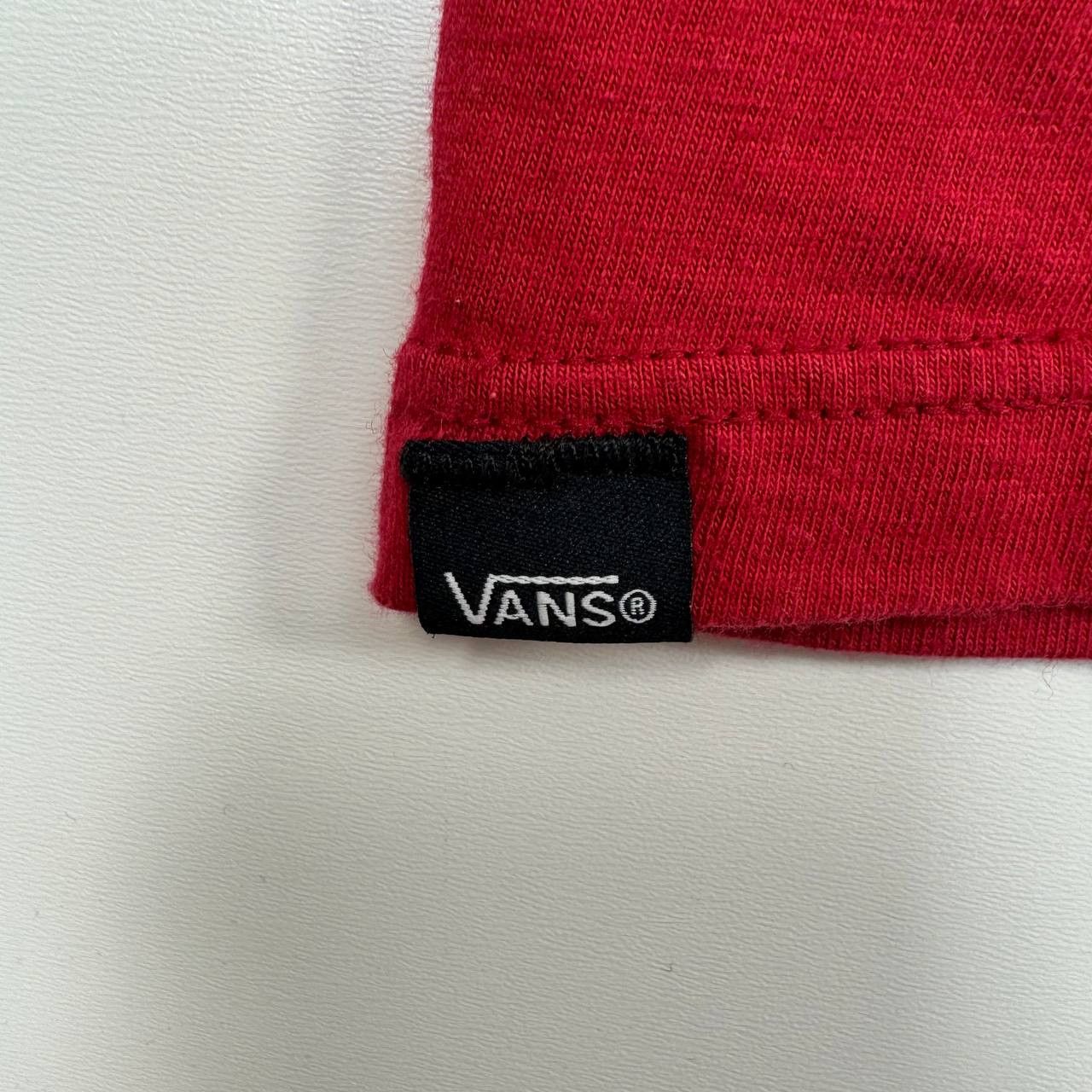 Vans Vans Logo T-Shirt Red Yellow Graphic Skate Mens Size S Size US S / EU 44-46 / 1 - 3 Thumbnail