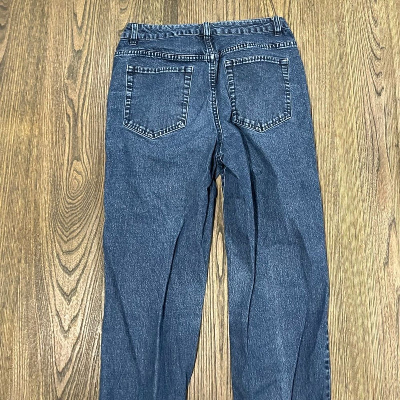 Vintage Appleseed’s Petites Straight Leg Jeans Denim Mid Rise Sz 6P Size 28" / US 6 / IT 42 - 11 Thumbnail