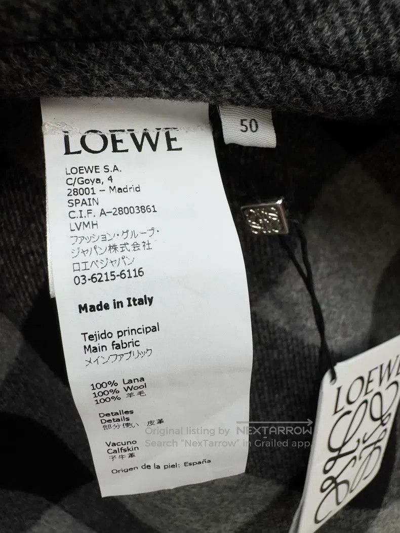 Loewe Loewe Wool Plaid Jacket Shirt Size US M / EU 48-50 / 2 - 6 Thumbnail