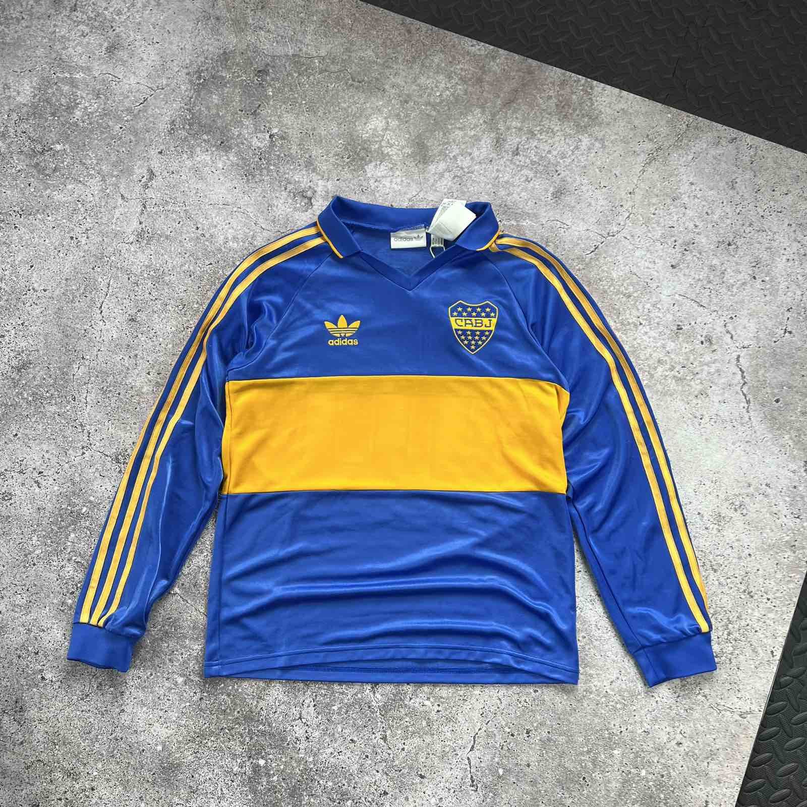 Adidas RETRO BOCA JUNIORS 1993 LONG SLEEVE JERSEY ADIDAS Size US S / EU 44-46 / 1 - 1 Thumbnail