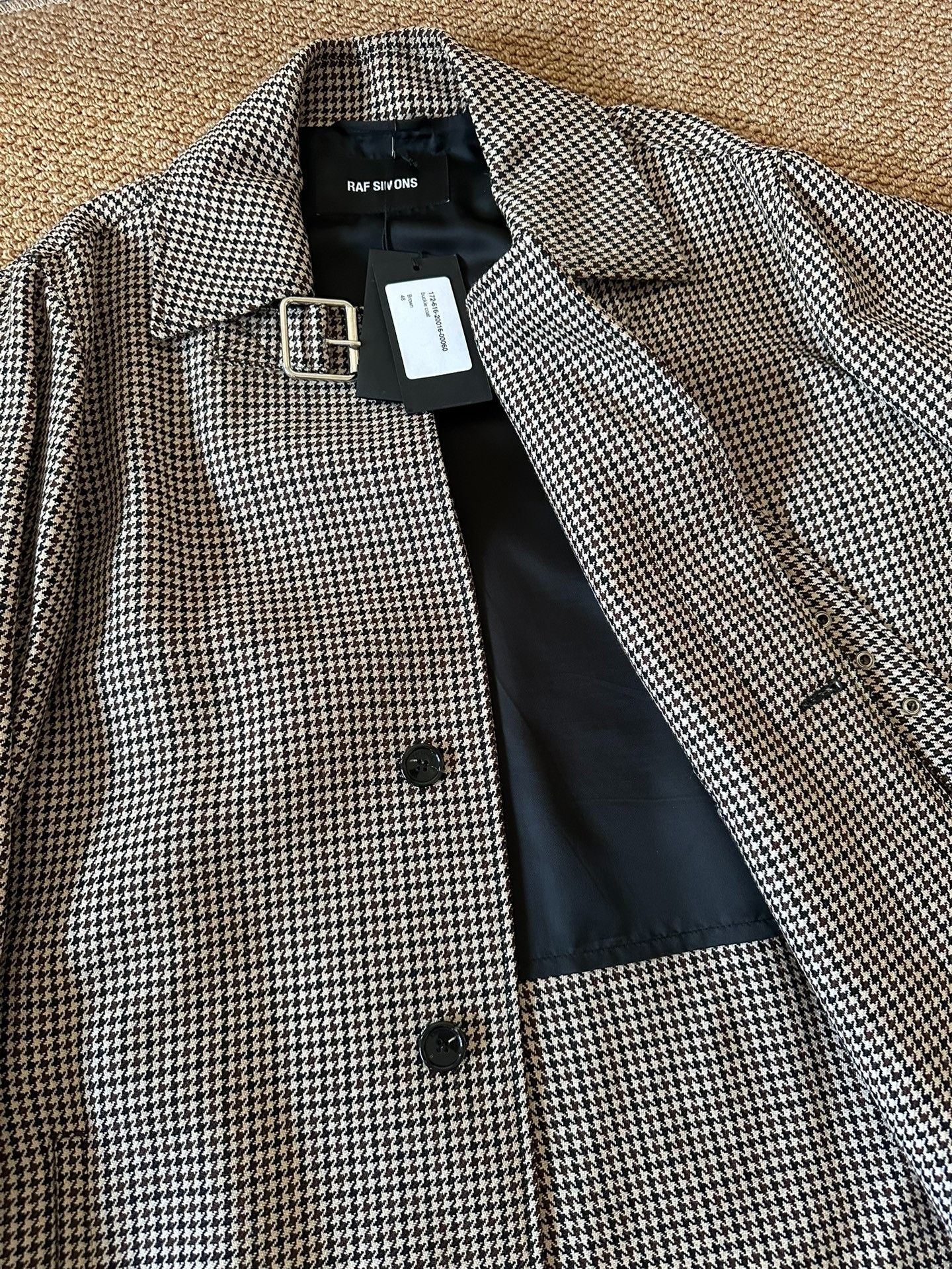 Raf Simons Raf Simons 17SS Buckle Wool Coat Nextarrow-2501 Size US M / EU 48-50 / 2 - 6 Thumbnail