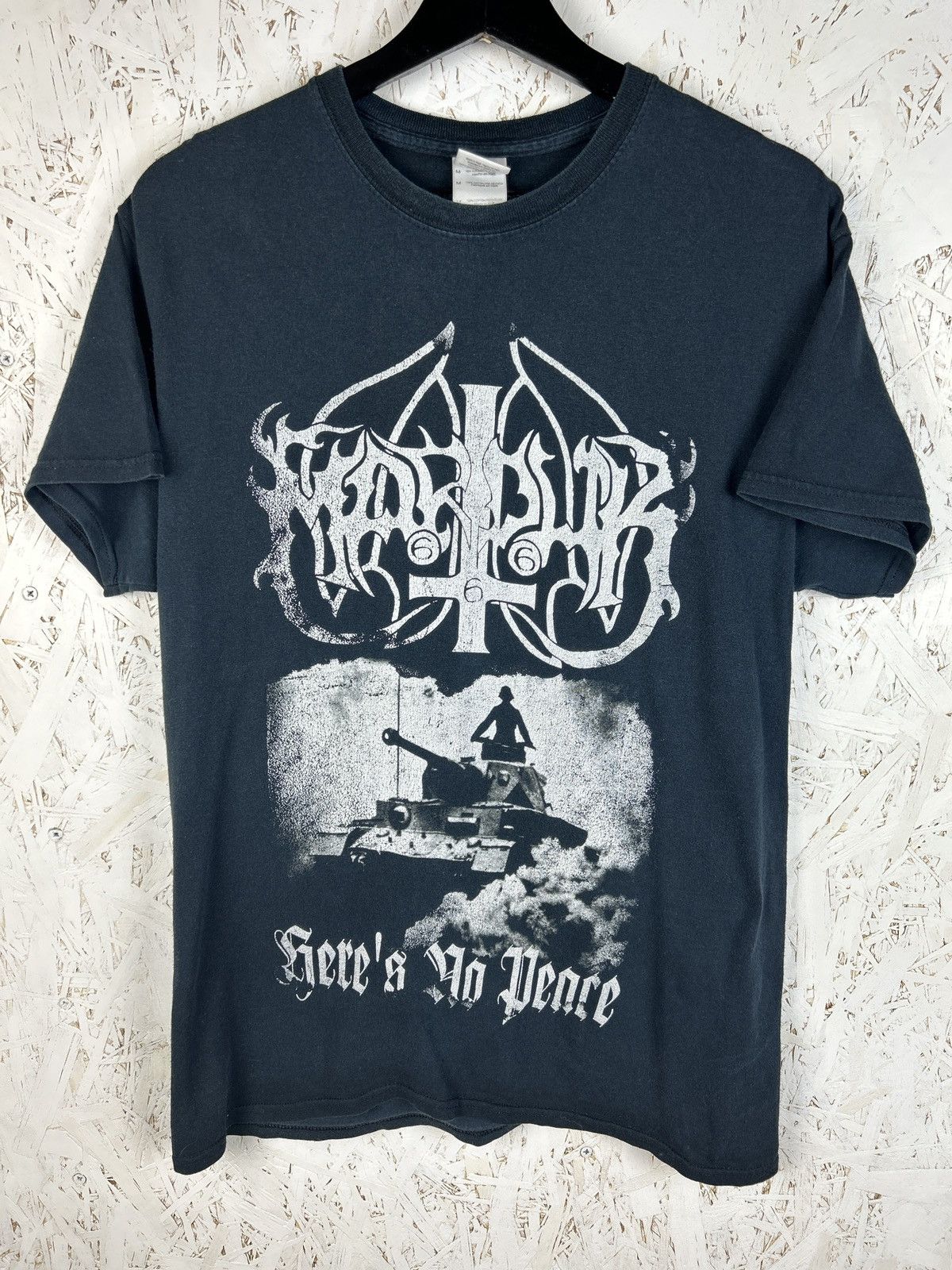Vintage Marduk Here’s No Peace 2008 Metal T-Shirt Black M