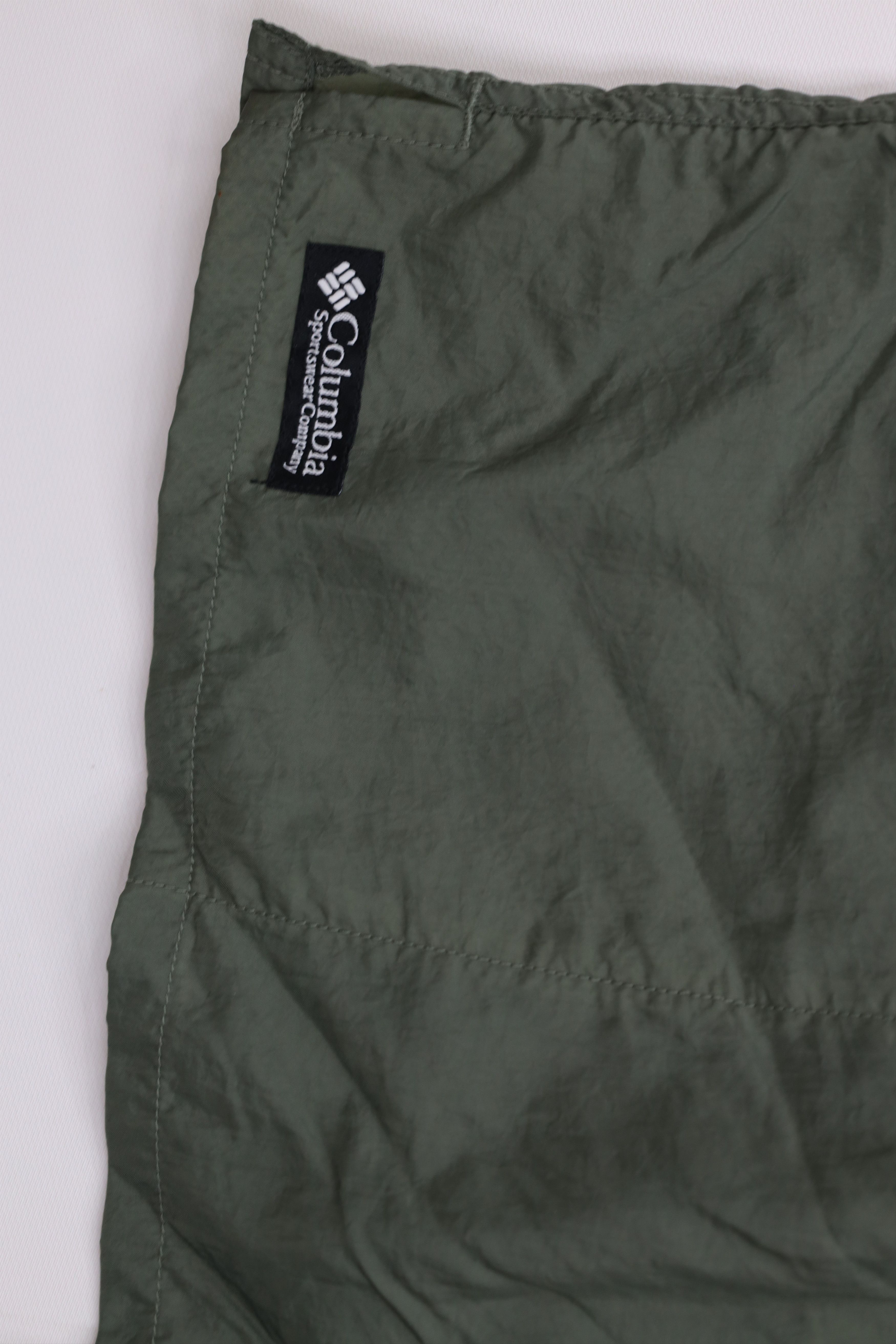 Columbia × Vintage Vintage 90s Columbia Lined Above Knee Shorts Baggies Green Size US 36 / EU 52 - 5 Thumbnail