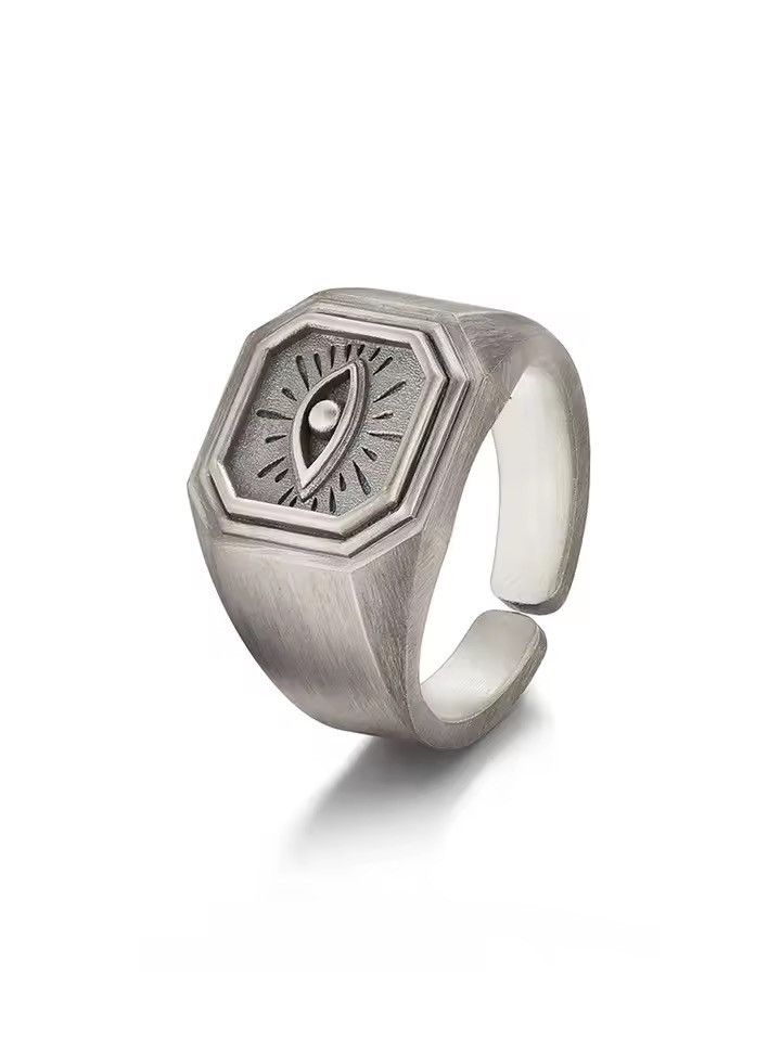 Jewelry Streetwear Retro Style Devil’s Eye Hip Hop Ring Size ONE SIZE - 5 Thumbnail