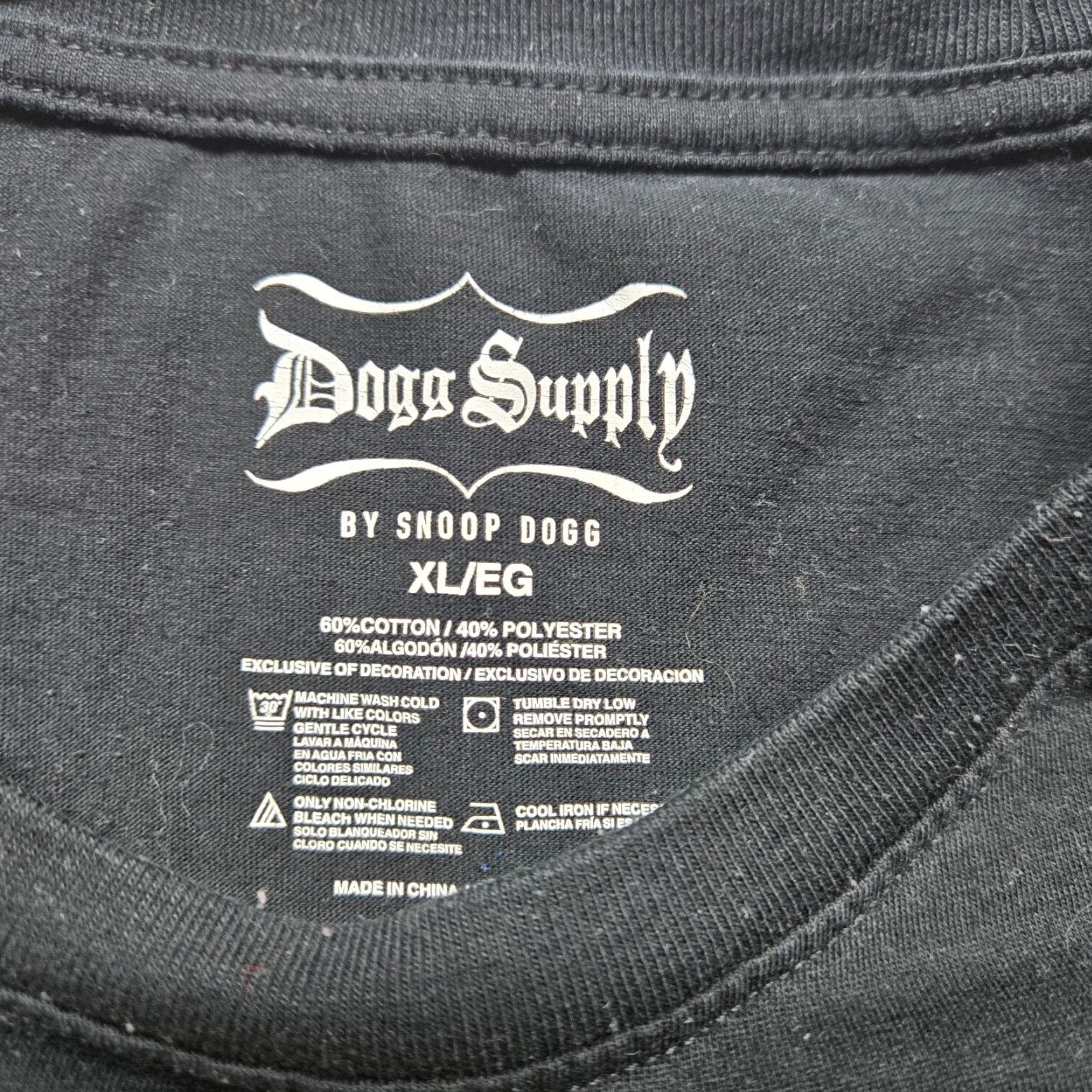 Vintage Snoop Dogg Shirt Black Drip Doggy Style Record Player Graphic Adult Men's XL Size US XL / EU 56 / 4 - 3 Thumbnail