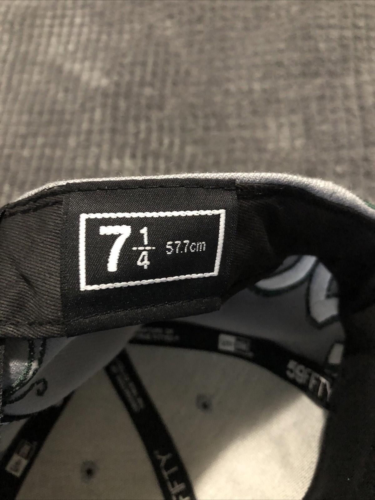 New Era Miami Canes New Era 59Fifty “Tagging” Hat Gray 7 1/4 NEW Size ONE SIZE - 9 Thumbnail