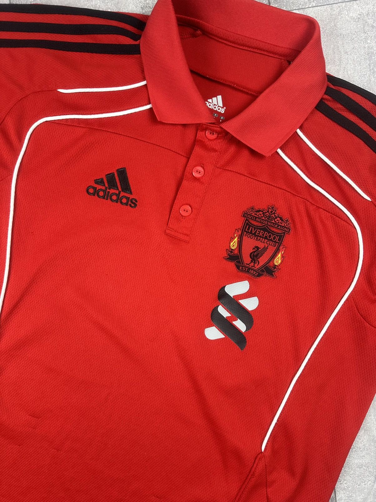 Adidas Adidas Liverpool FC Polo Training Jersey 2010 Size US M / EU 48-50 / 2 - 2 Thumbnail