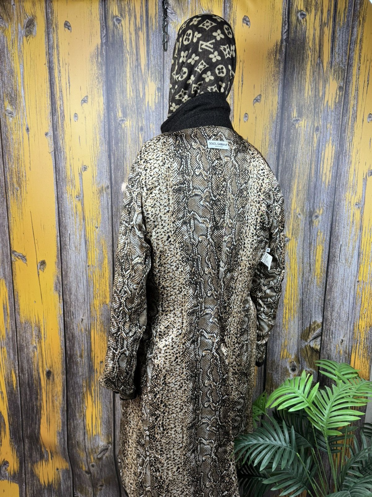 Dolce & Gabbana Archive Dolce & Gabbana Long Alpaca Wool Coat Made in Italy Size L / US 10 / IT 46 - 10 Thumbnail
