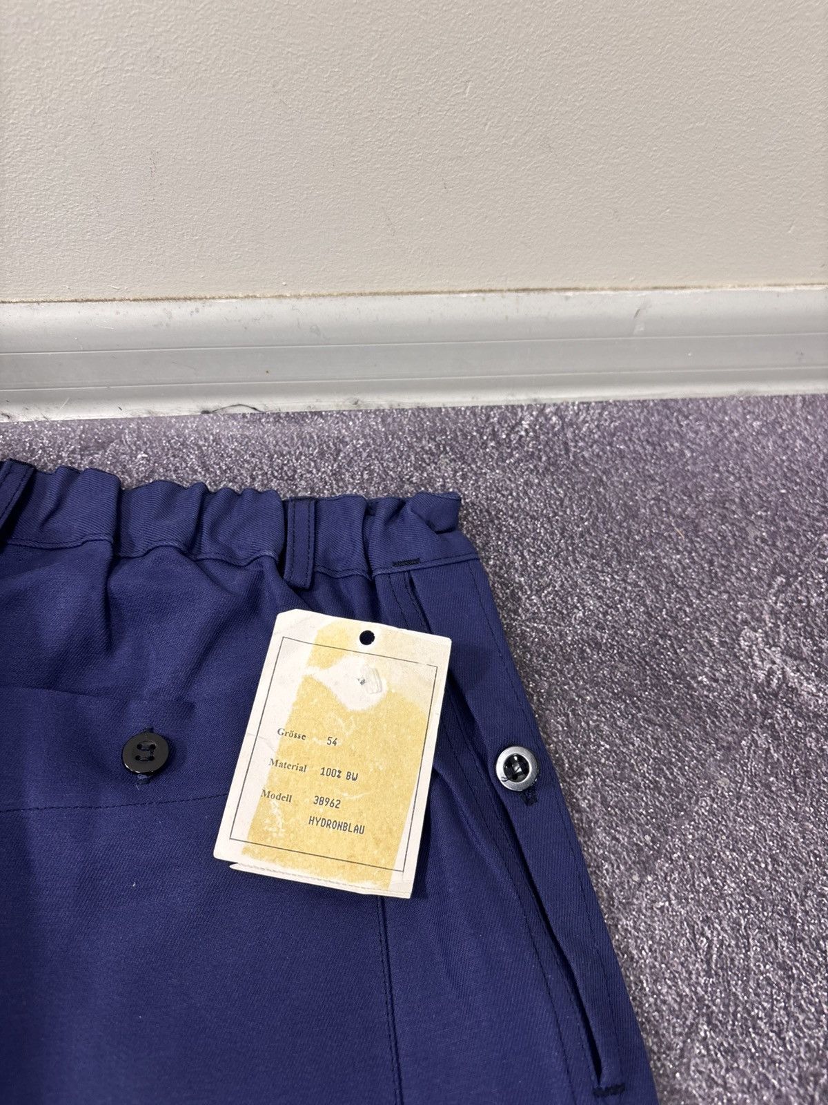 Other Vintage Sanfor French Workwear Pants 60s Cotton Twill Size US 38 / EU 54 - 18 Thumbnail
