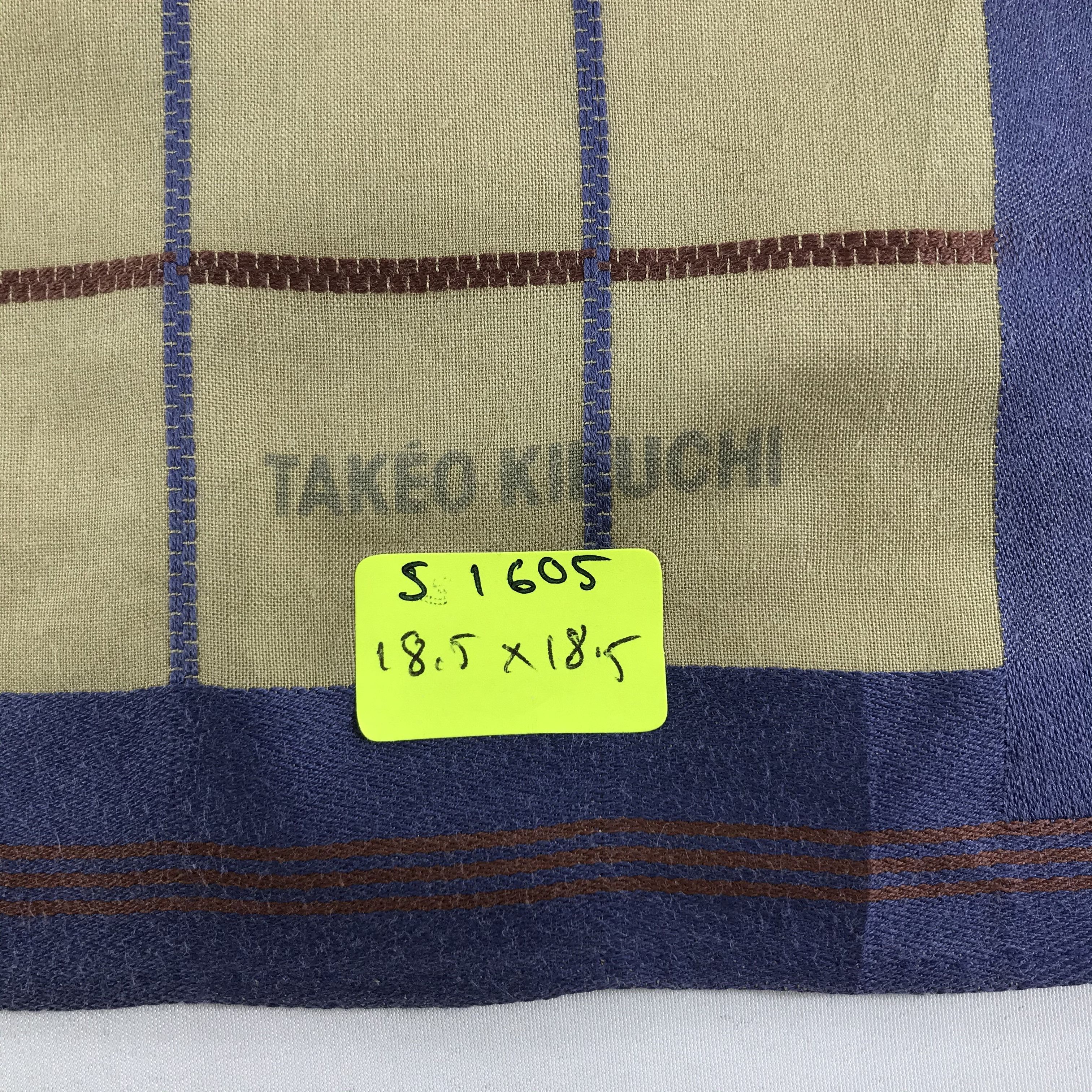 Takeo Kikuchi × Vintage Takeo Kikuchi Bandana / Handkerchief / Neckerchief - S1605 Size ONE SIZE - 5 Thumbnail