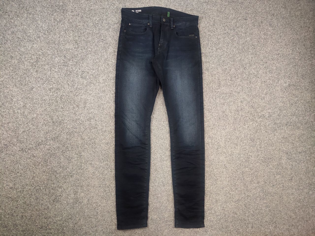 G-Star G Star Raw revend skinny jeans Dark Denim Vintage Faded Size US 34 / EU 50 - 2 Thumbnail