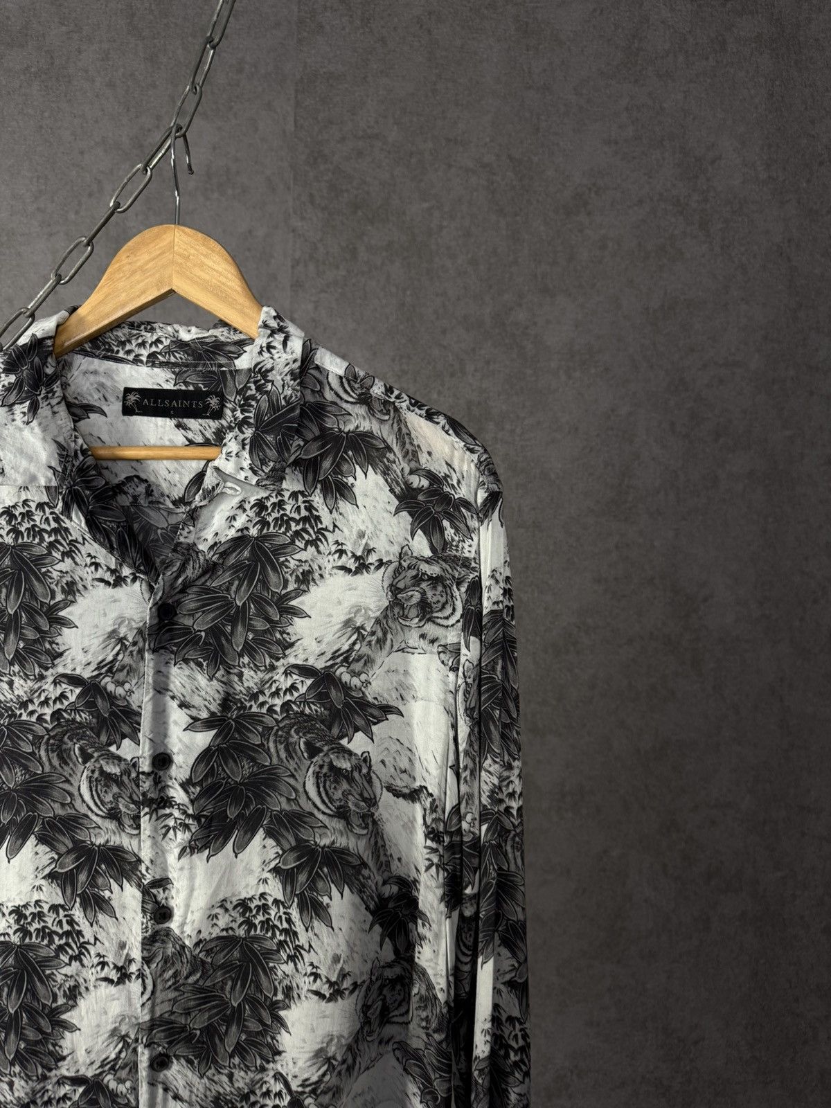 Allsaints Allsaints art crazy shirt Size US S / EU 44-46 / 1 - 2 Thumbnail