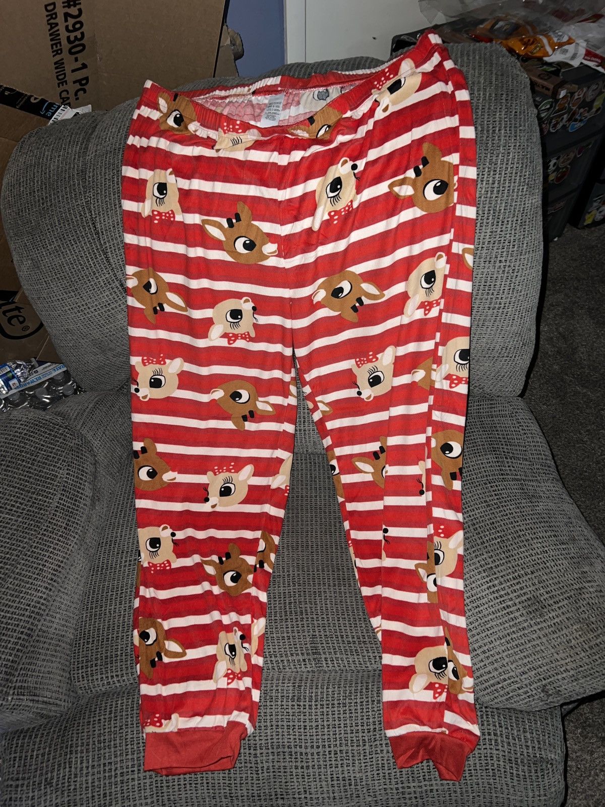 Hypebeast Briefly Stated Rudolph The Red-Nosed Reindeer All-Over Pants Size US 40 / EU 56 - 1 Thumbnail