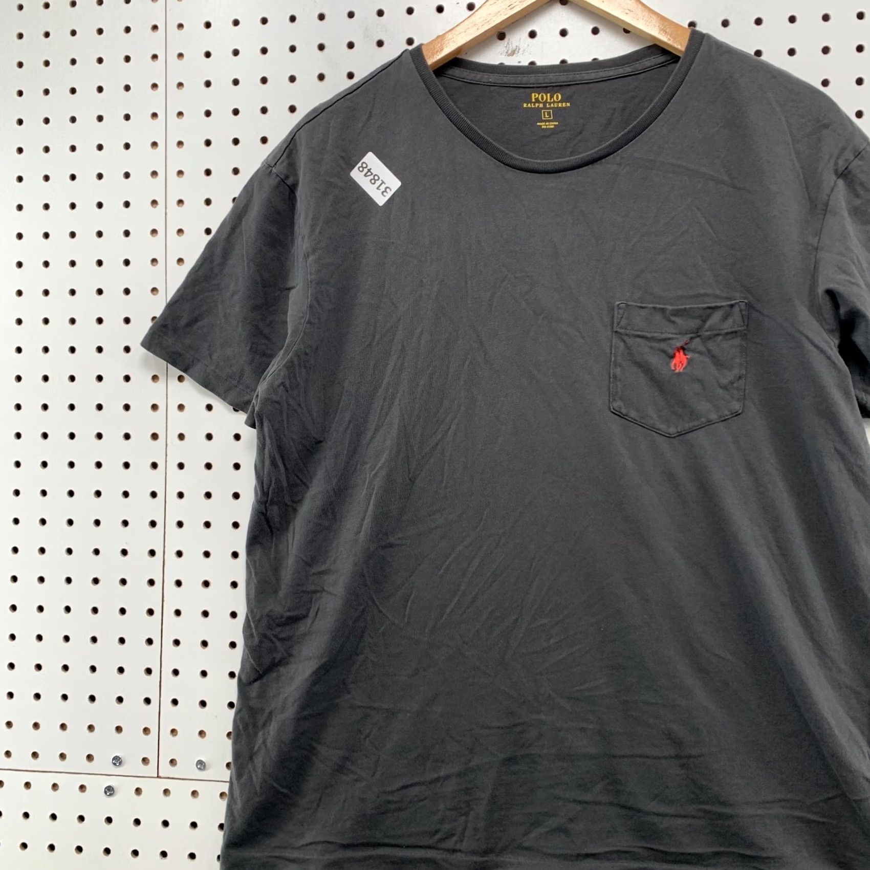 Ralph Lauren Ralph Lauren Shirt Men L Black Red Pony Short Sleeve Size US L / EU 52-54 / 3 - 3 Thumbnail