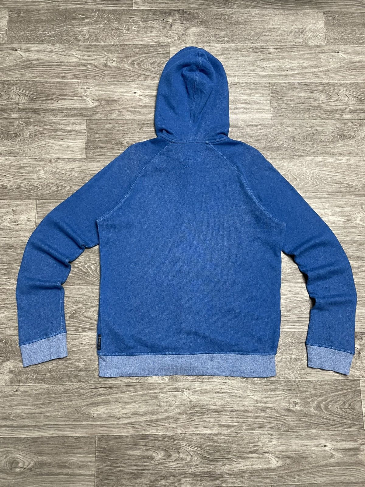 Armani Vintage Armani Jeans Blue Logo Zip-Up Hoodie Size US M / EU 48-50 / 2 - 13 Thumbnail