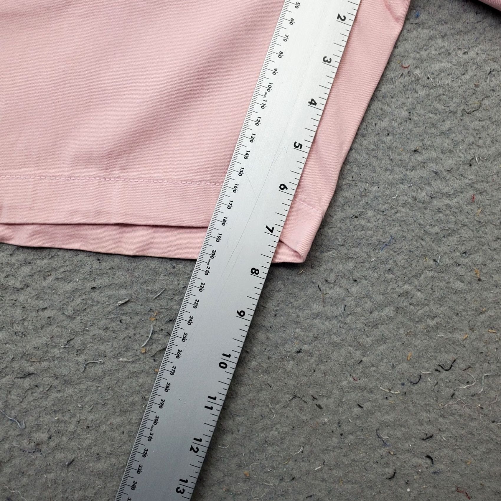 Vintage St. John's Bay Shorts Mens 42 Pink Comfort Stretch Belted Waist Classic Fit Shirt Size US 42 / EU 58 - 4 Thumbnail