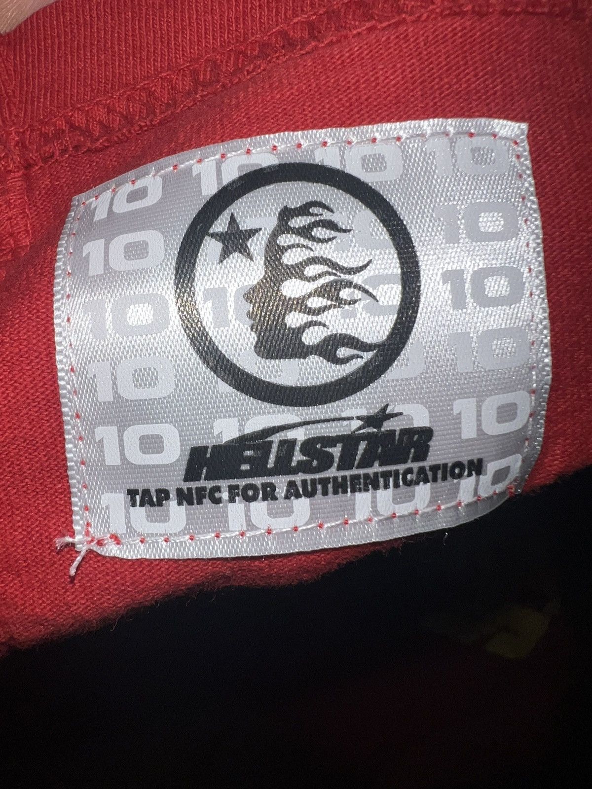 Designer Hellstar No Guys No Glory T-Shirt red Size US L / EU 52-54 / 3 - 3 Thumbnail