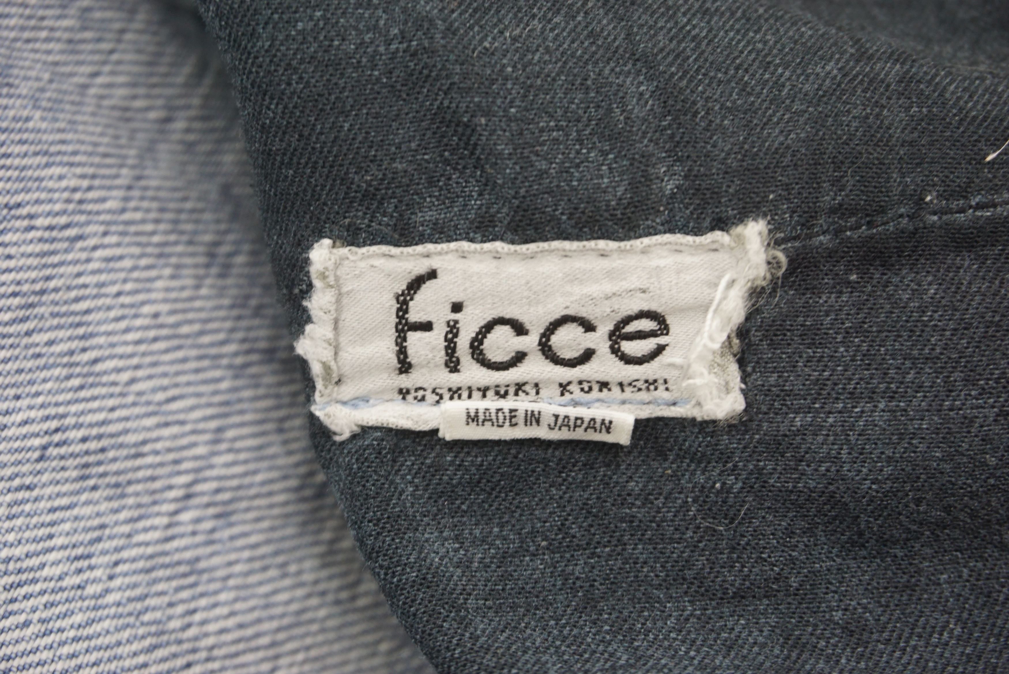 Japanese Brand Ficce Jeans Size W29xL26.5 Yoshiyuki Konishi Baggy Jorts Size US 29 - 13 Thumbnail
