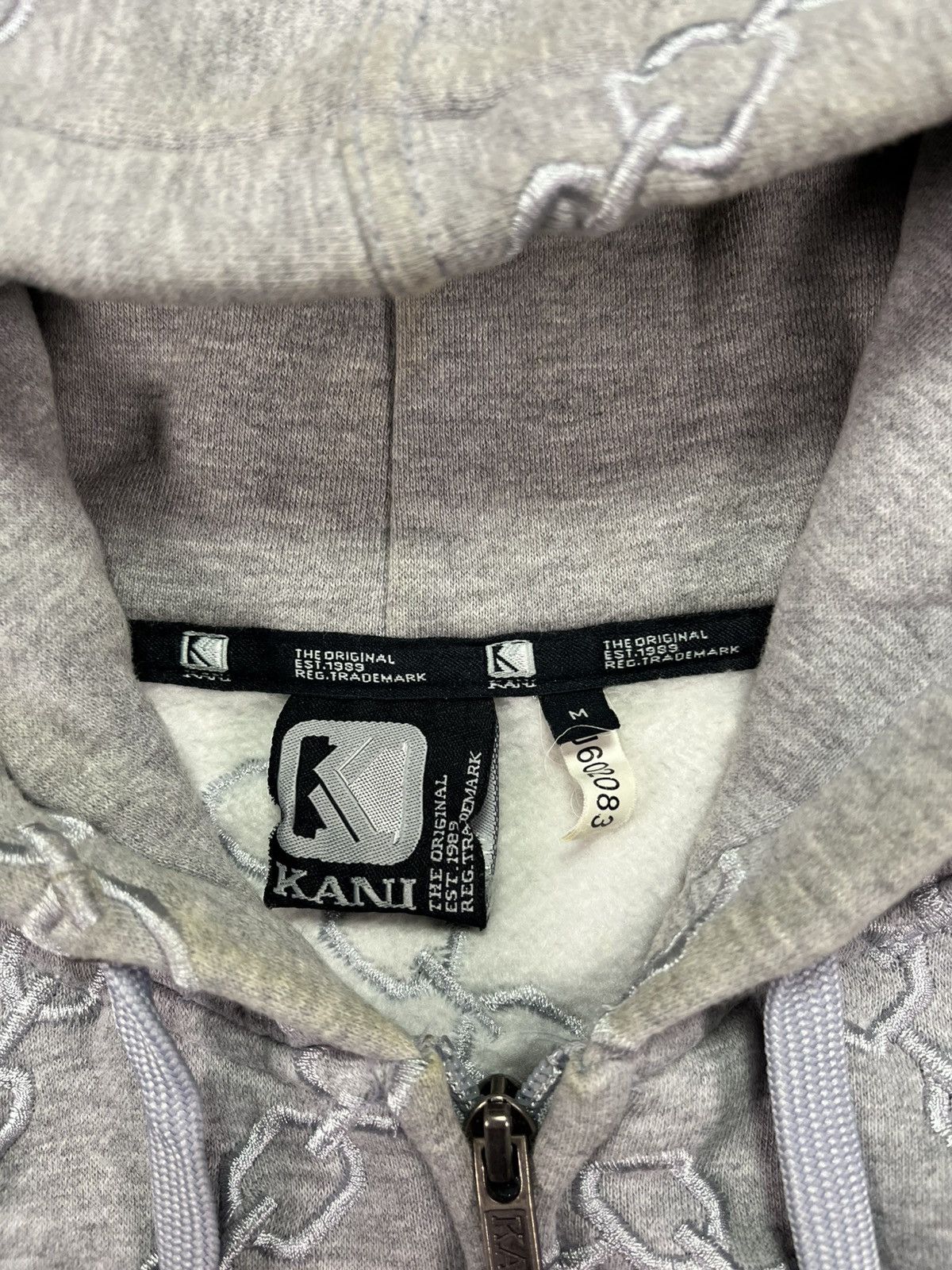 Karl Kani Karl Kani Chains Logo AOP Embroidered Baggy Zip Hoodie M L Size US M / EU 48-50 / 2 - 9 Thumbnail