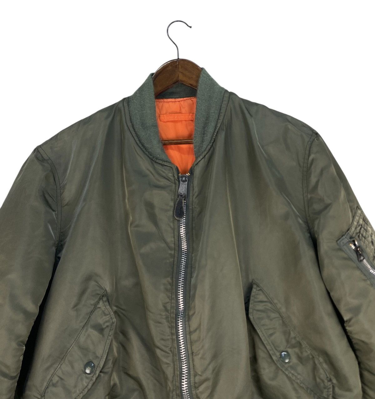 Vintage Vintage Jacket Flyer Man Intermediate MA-1 Size US XL / EU 56 / 4 - 2 Thumbnail