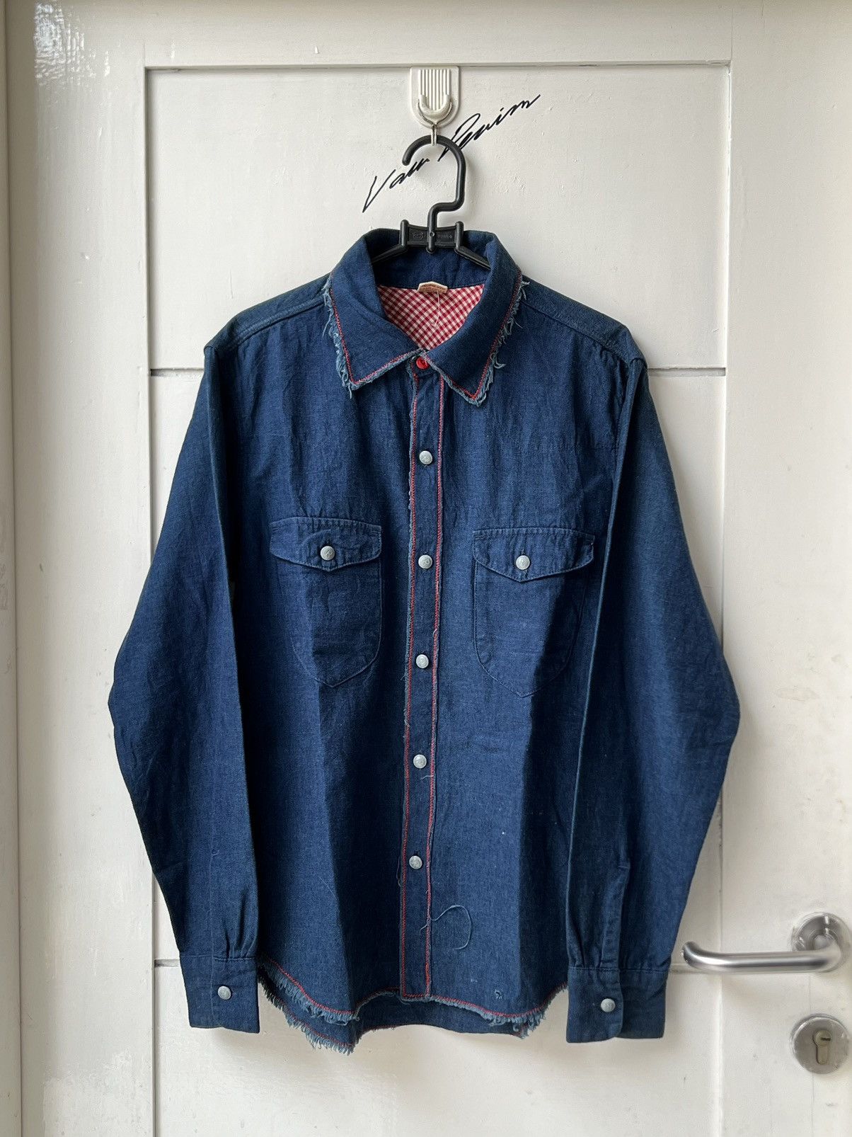 45rpm 45RPM Blue Jeans Shirt Size US S / EU 44-46 / 1 - 1 Thumbnail