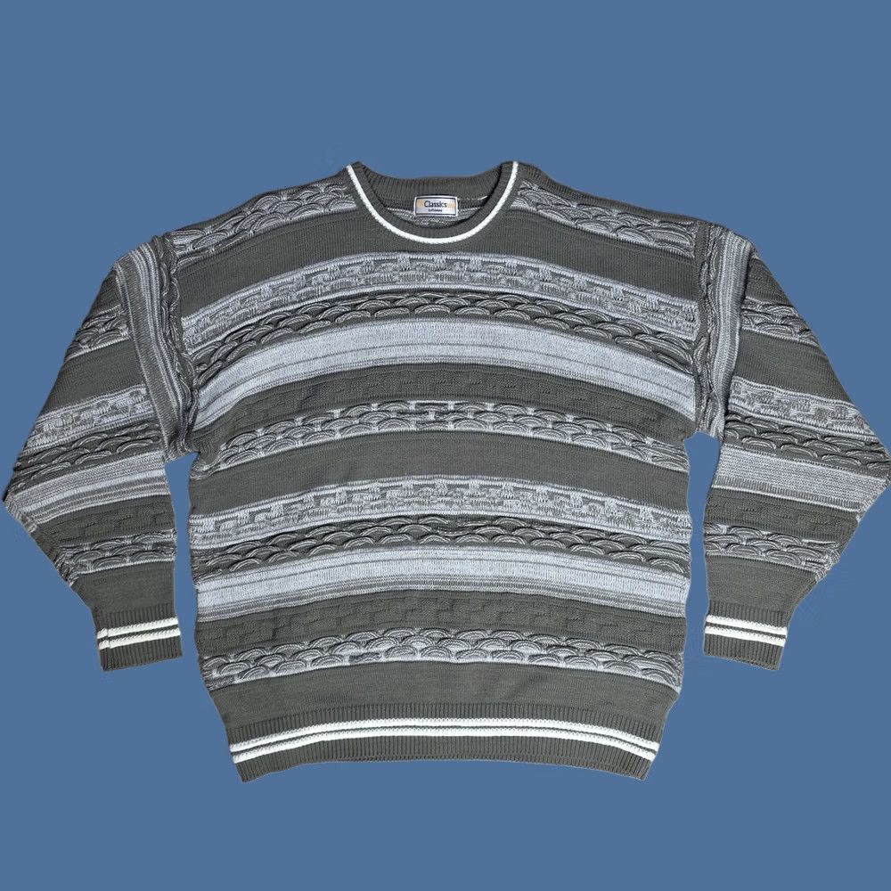 Coogi Vintage Classics By Palmland Coogi Style Textured Sweater Mens - 2XL Size US XXL / EU 58 / 5 - 1 Thumbnail