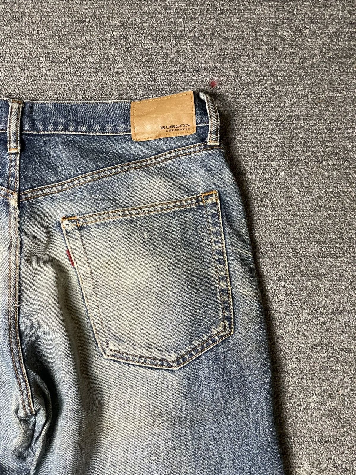 Japanese Brand × Vintage BOBSON CHESSKING Regular Straight Cut Jeans (93) Size US 33 - 13 Thumbnail