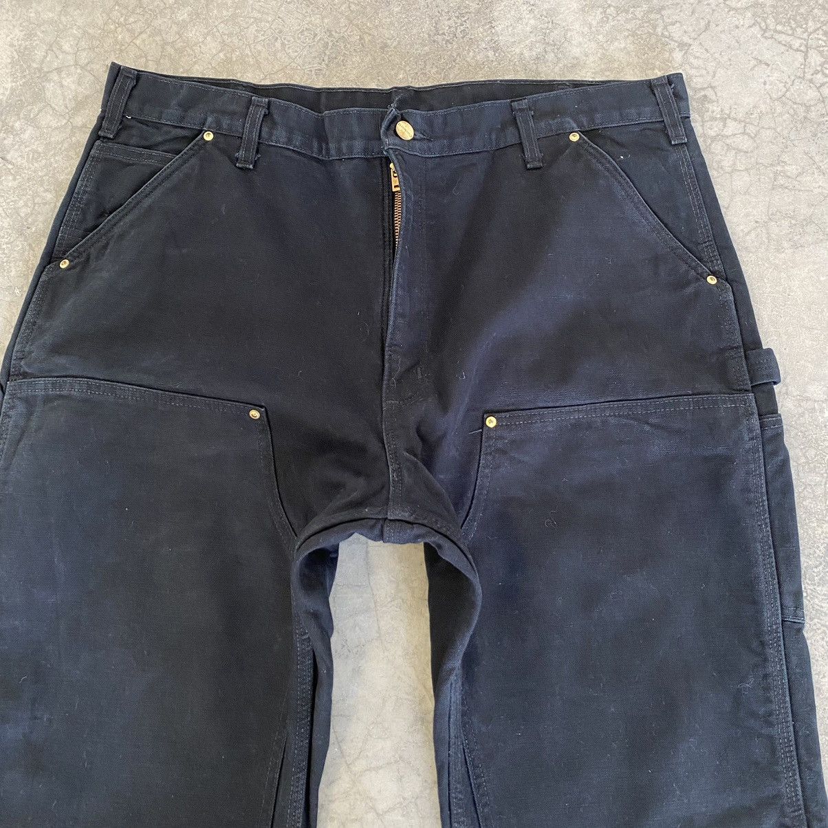 Carhartt VTG Carhartt Double Knee Blanket Lined Carpenter Pants Size US 40 / EU 56 - 14 Thumbnail