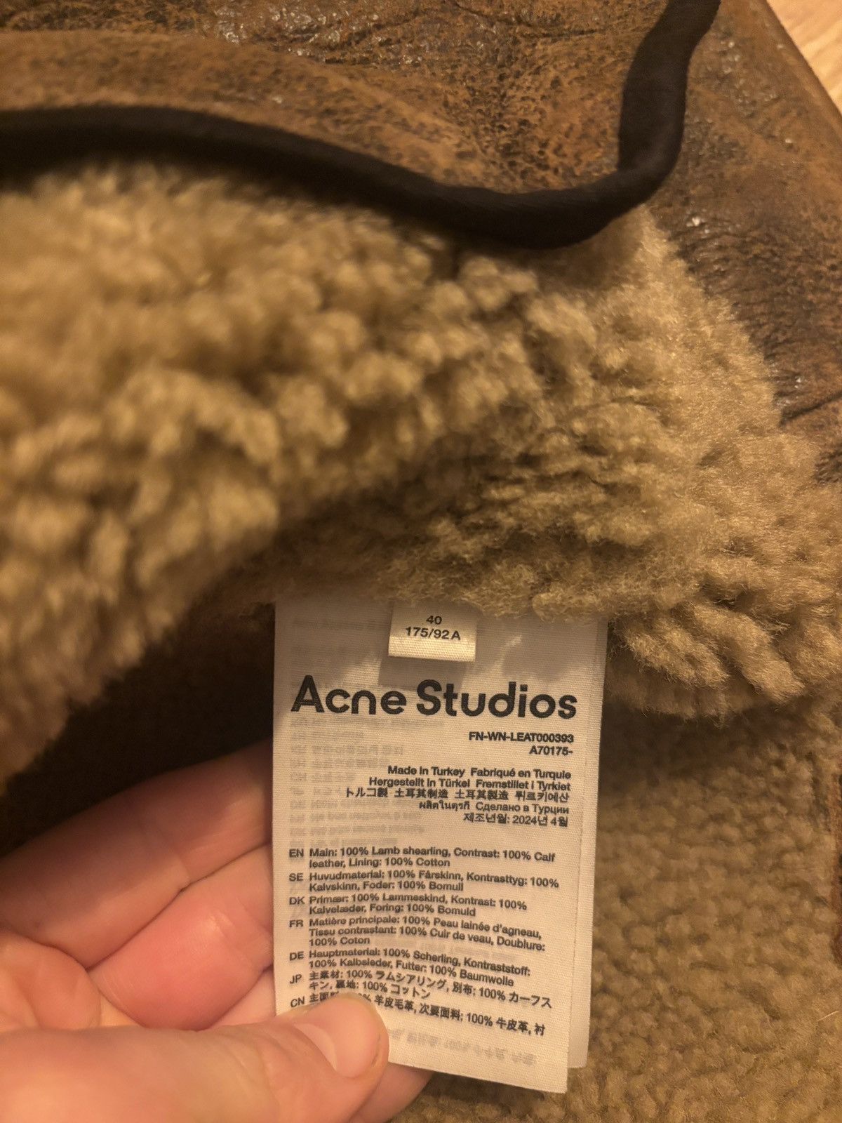 Acne Studios Acne studios shearling Size M / US 6-8 / IT 42-44 - 3 Thumbnail