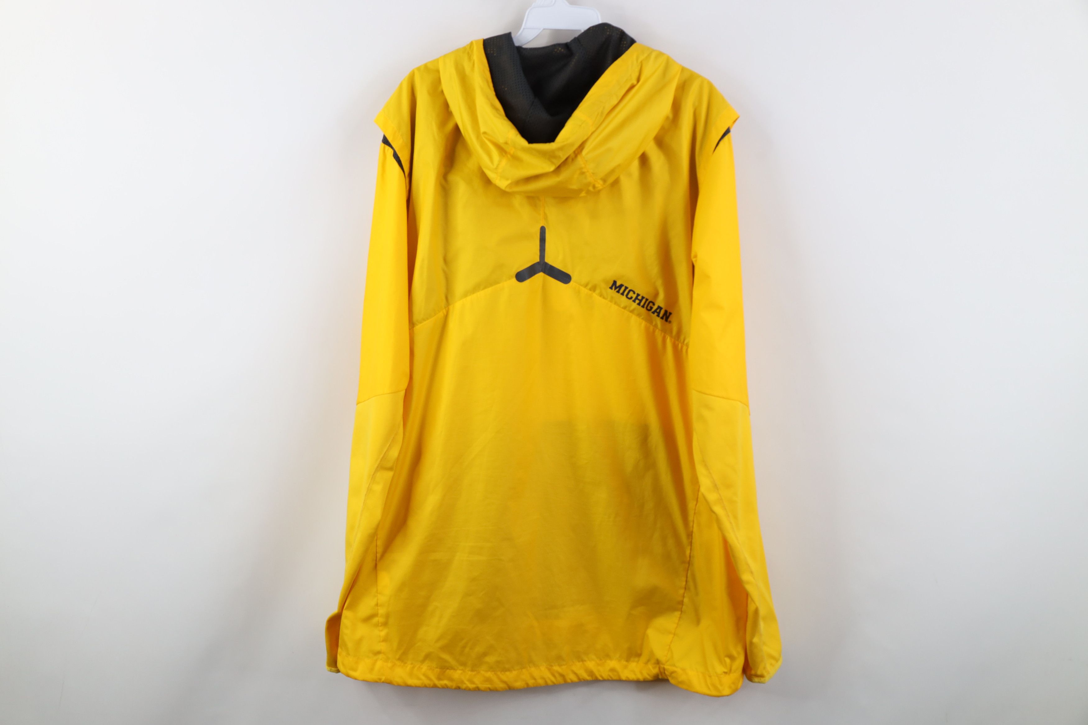 Nike Nike University of Michigan Half Zip Hooded Jacket Size US L / EU 52-54 / 3 - 16 Thumbnail