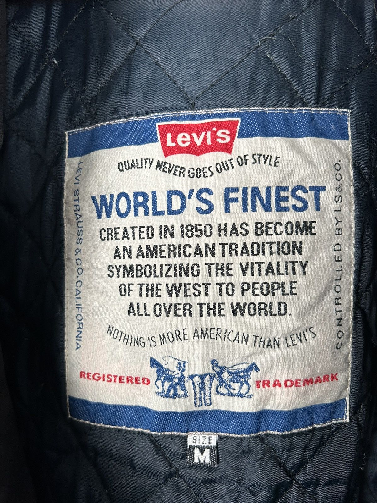 Levi's Vintage Clothing Vintage Levi’s Archival 80s NFL Bomber Varsity Jacket Rare Size US M / EU 48-50 / 2 - 6 Thumbnail