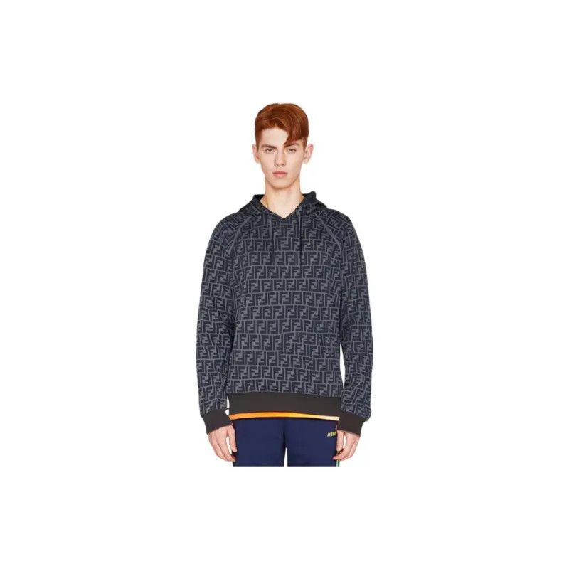 Fendi o1s1wg110225 Sweatshirt in Black Size US XL / EU 56 / 4 - 3 Thumbnail