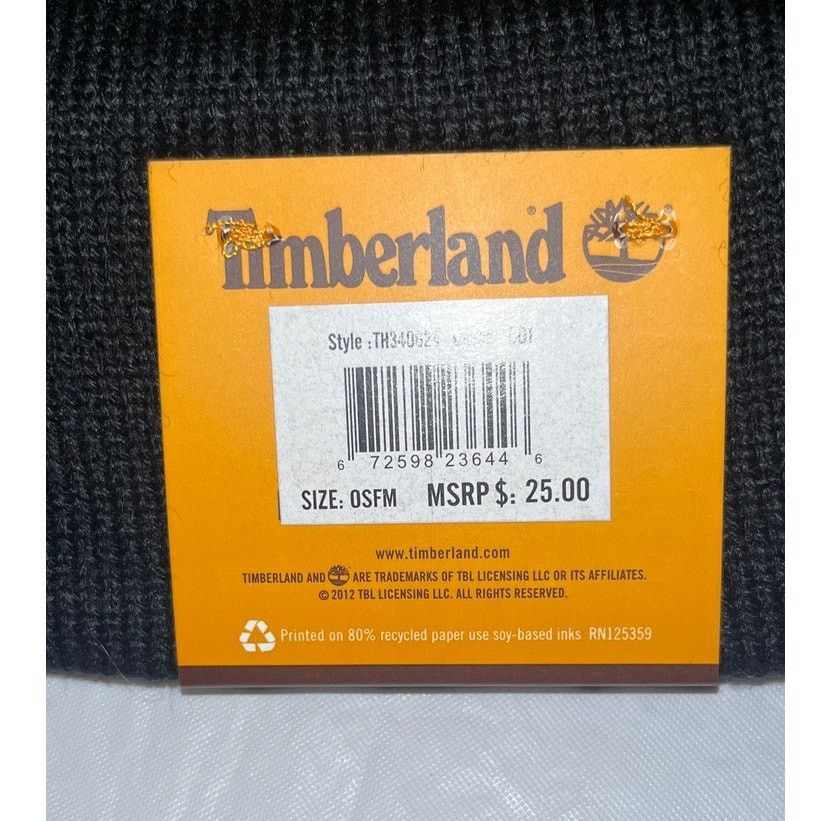 Timberland Timberland 100% Acrylic BEANIE hat Style: TH340024 Size ONE SIZE - 5 Thumbnail