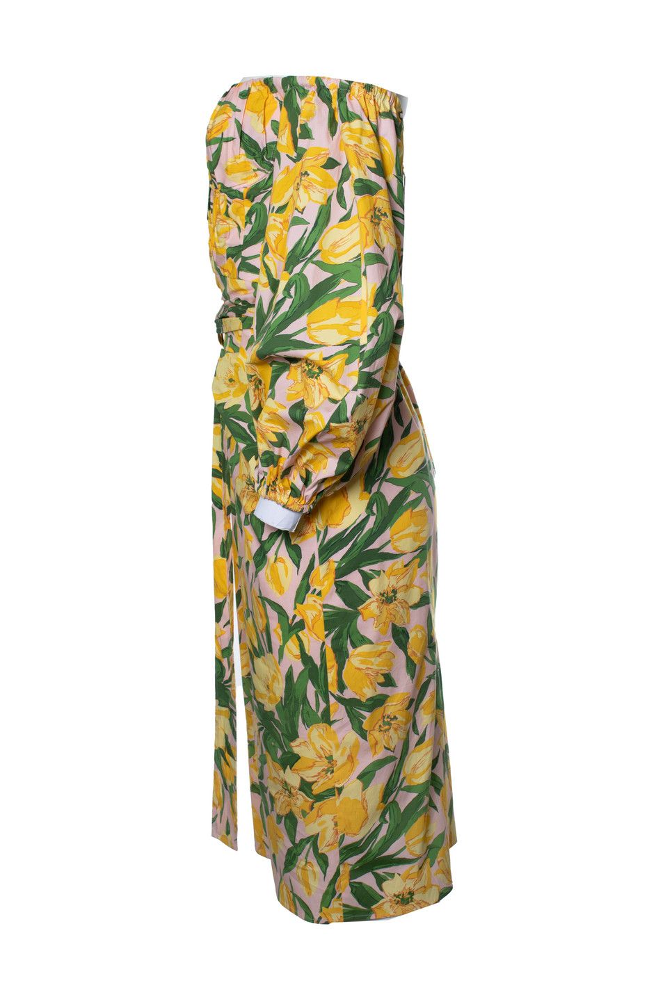 Carolina Herrera Carolina Herrera, floral belted midi dress Size S / US 4 / IT 40 - 4 Thumbnail