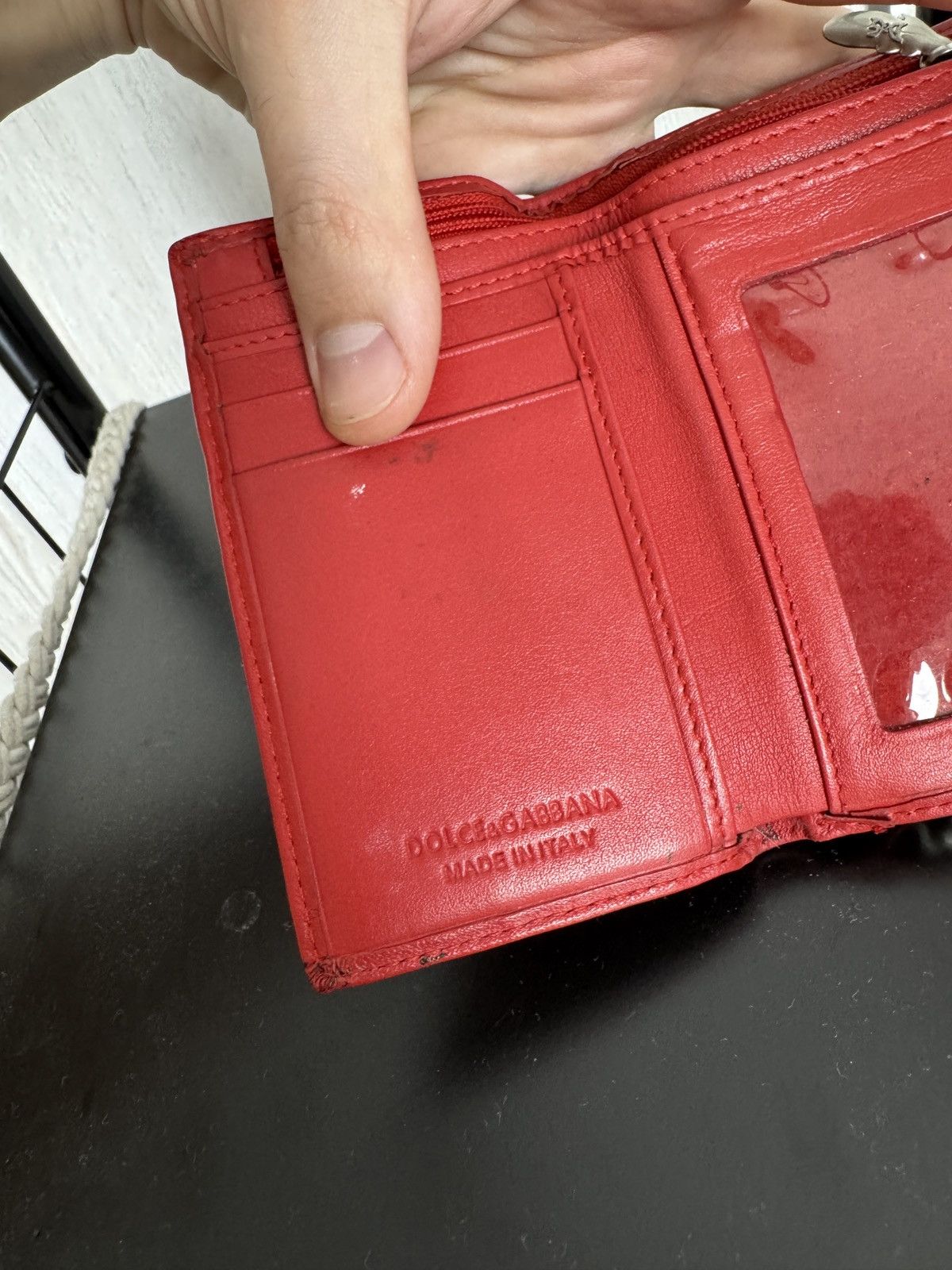 Dolce & Gabbana Dolce & Gabbana Red monogram small wallet Size ONE SIZE - 12 Thumbnail