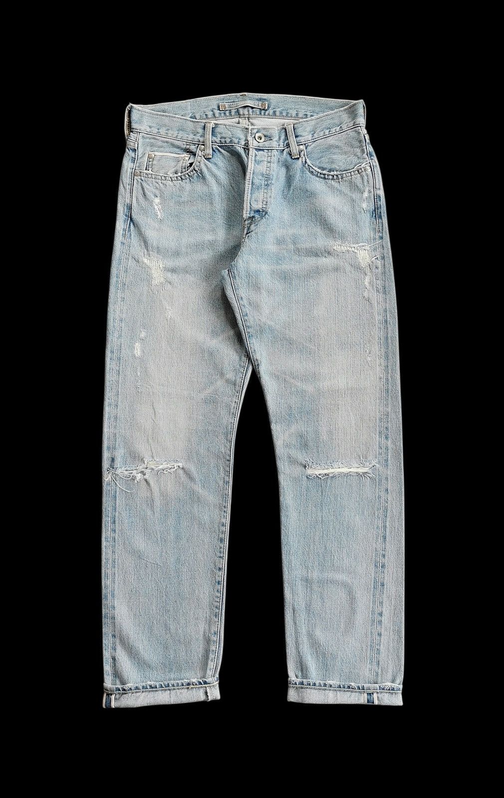 GOA GOA Selvedge Denim Distressed Size US 30 / EU 46 - 1 Thumbnail