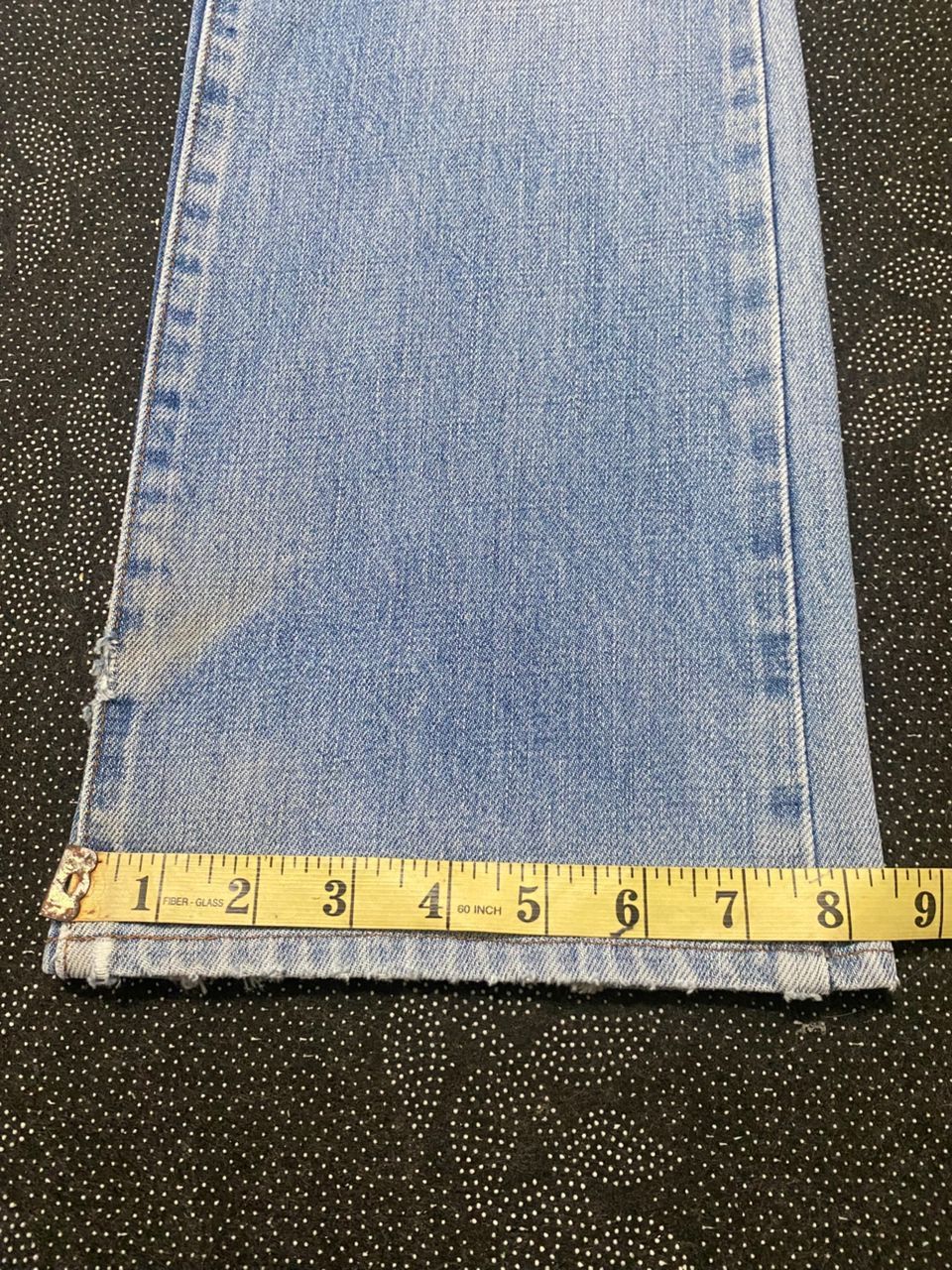 Edwin 💥FLARE💥VINTAGE EDWIN DISTRESSED DENIM JEANS Size US 29 - 4 Thumbnail