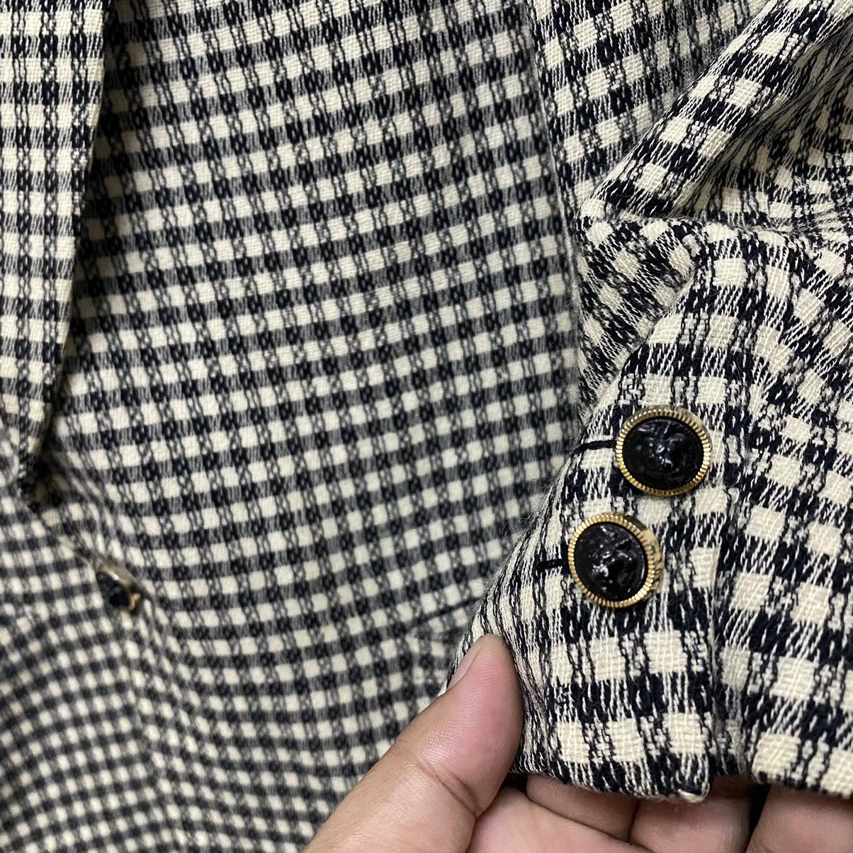 Versace × Versus Versace Vintage Versus Gianni VERSACE Jacket Made in Italy Size 50L - 6 Thumbnail