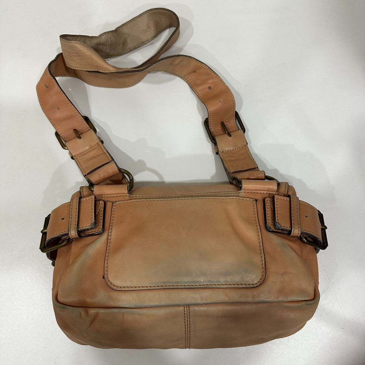 Vivienne Westwood ‼️YES‼️ BUG LOGO VIVIENNE WESTWOOD LEATHER CROSSBODY SLING BAG Size ONE SIZE - 3 Thumbnail