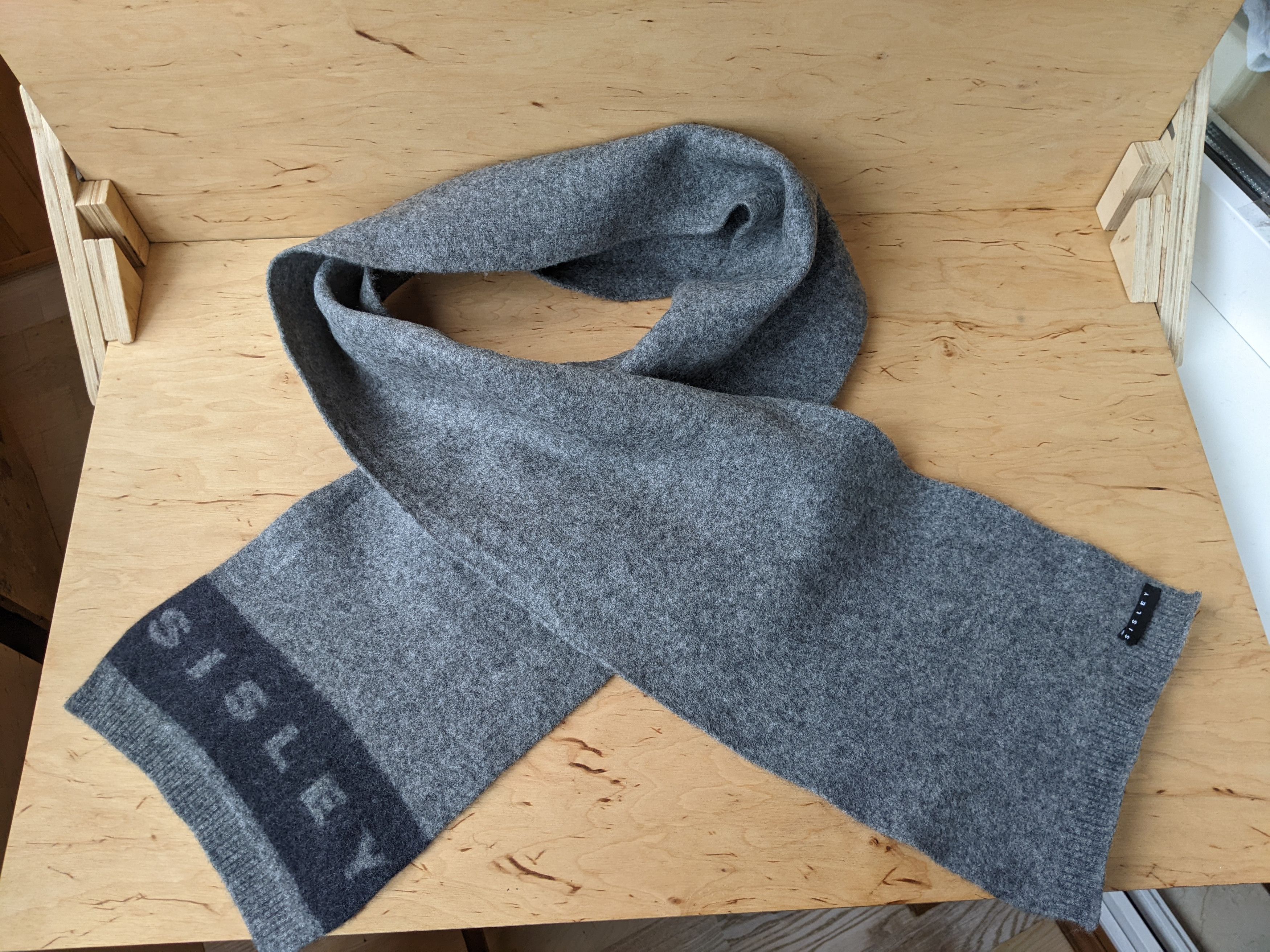 Sisley Sisley Wool Scarf Vintage Polo Ralph Lauren Stussy Burberry Size ONE SIZE - 3 Thumbnail