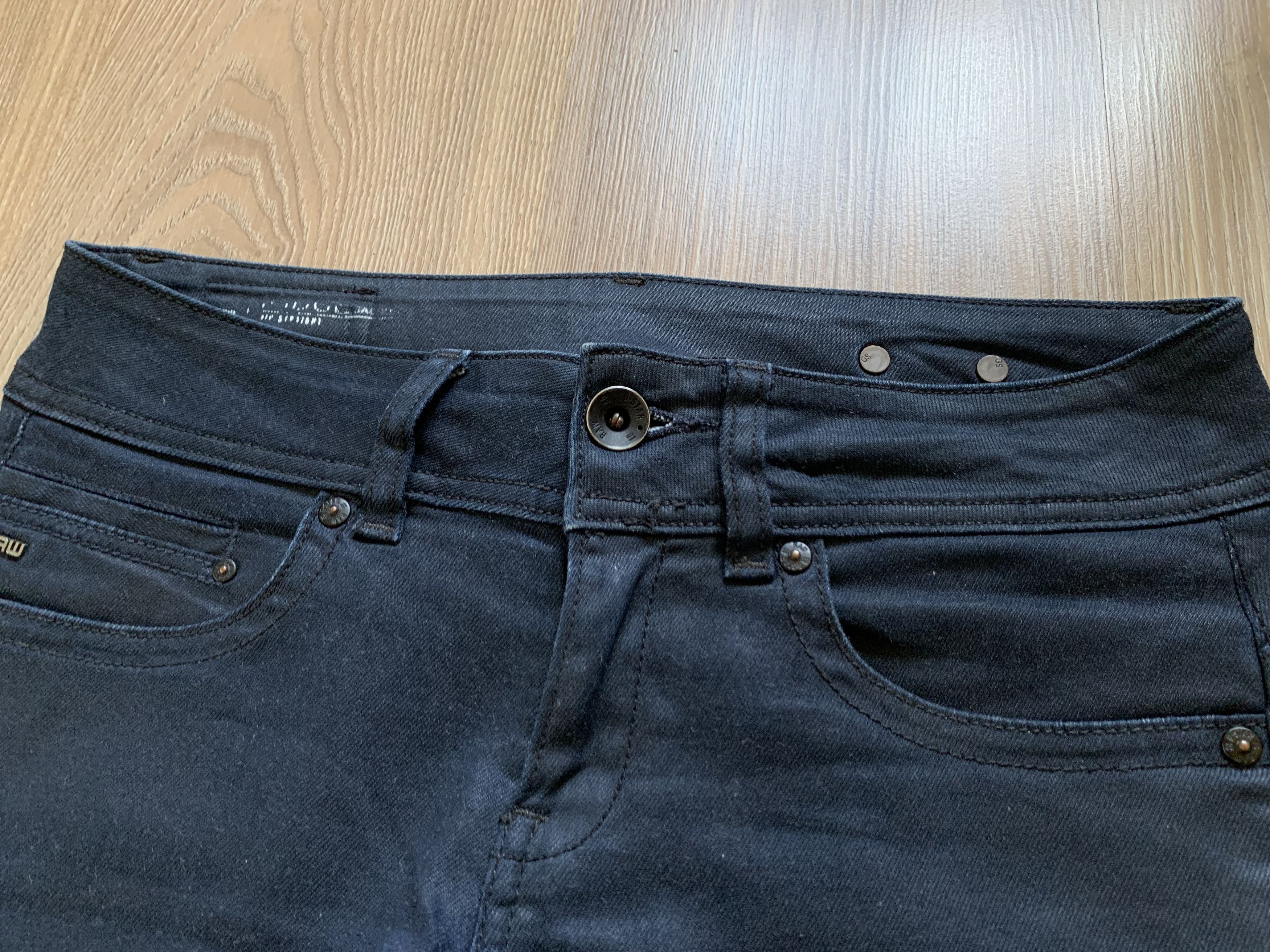 G-Star Women’s G-Star RAW Midge Saddle Mid Black Stretch Jeans Size 27" / US 4 / IT 40 - 5 Thumbnail