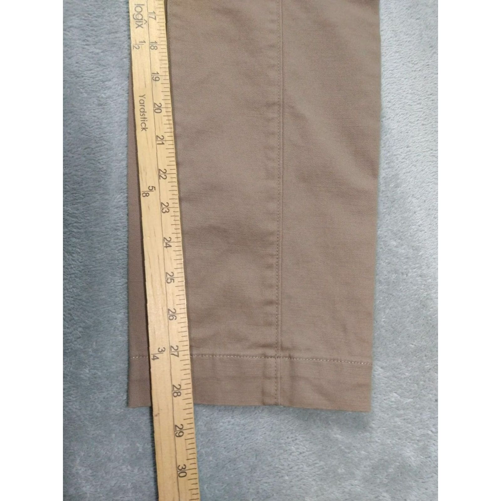 Duluth Trading Company Duluth Trading Co. Pants Womens 10x29 Brown Workday Warrior Chino Slim Leg Stretch Shirt Size 32" / US 10 / IT 46 - 5 Thumbnail