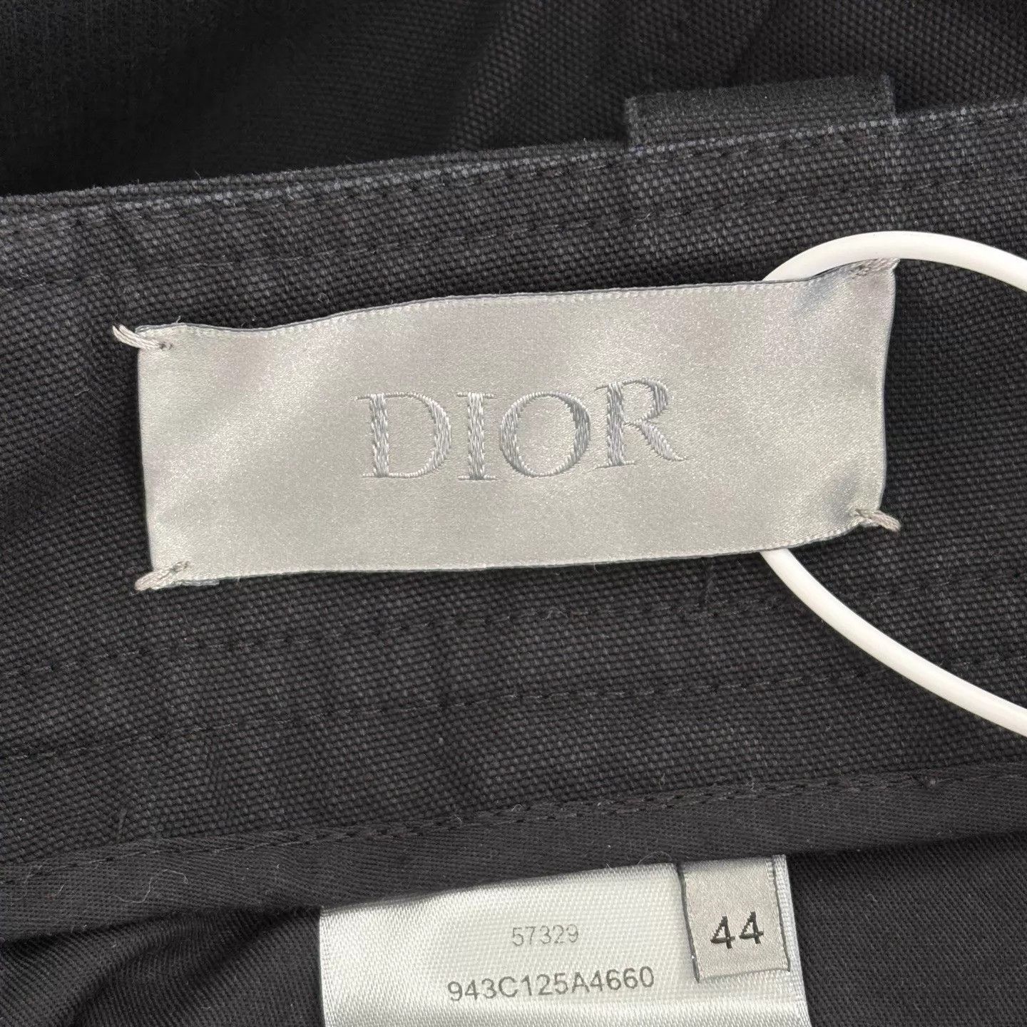 Dior Dior Metal Plaque Cargo Pants Black Size US 28 / EU 44 - 3 Thumbnail