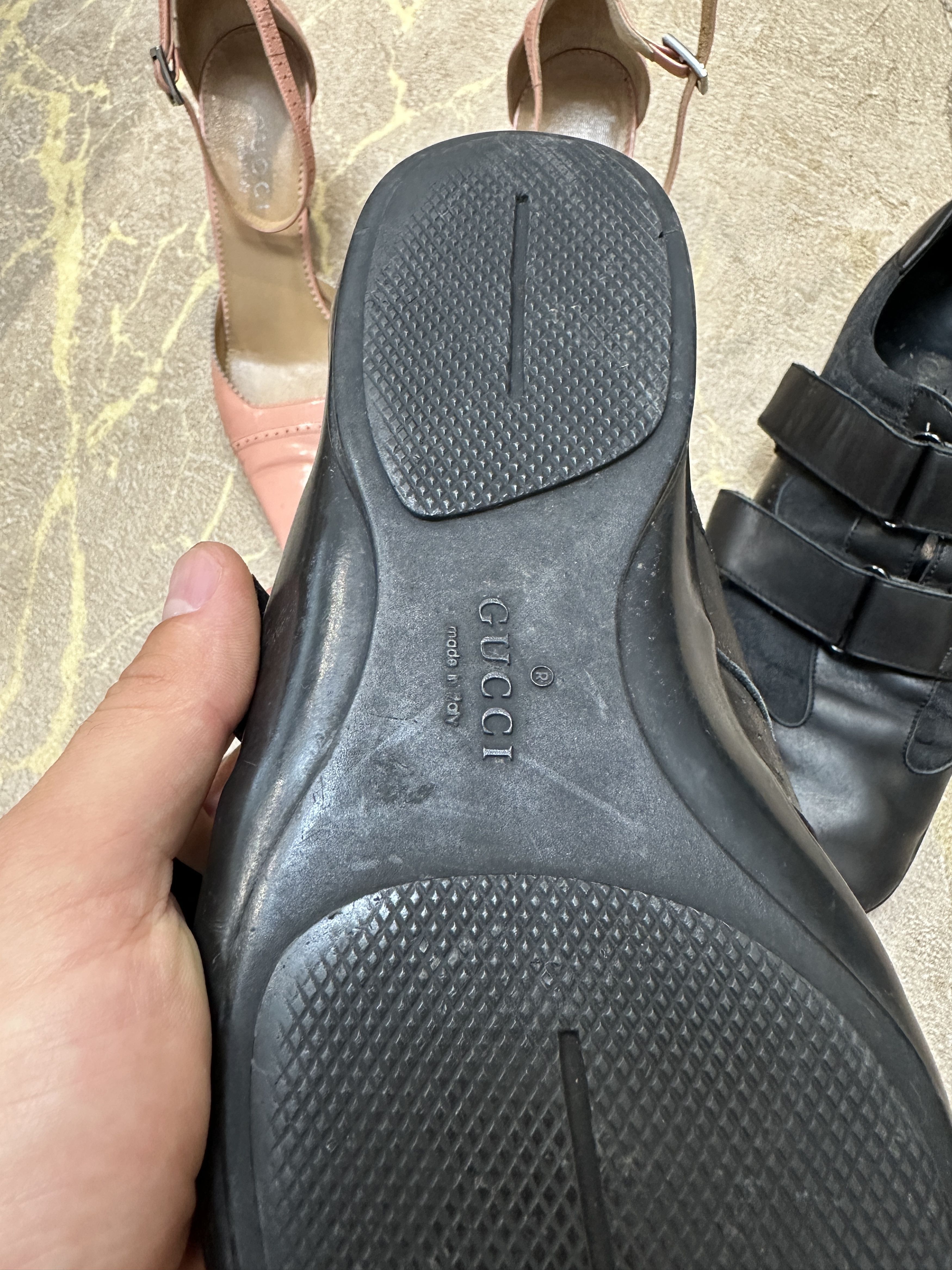 Gucci Gucci sneakers Monogram Leather Casual Shoes Size 41 Eu 7.5 Size US 7.5 / EU 40-41 - 9 Thumbnail