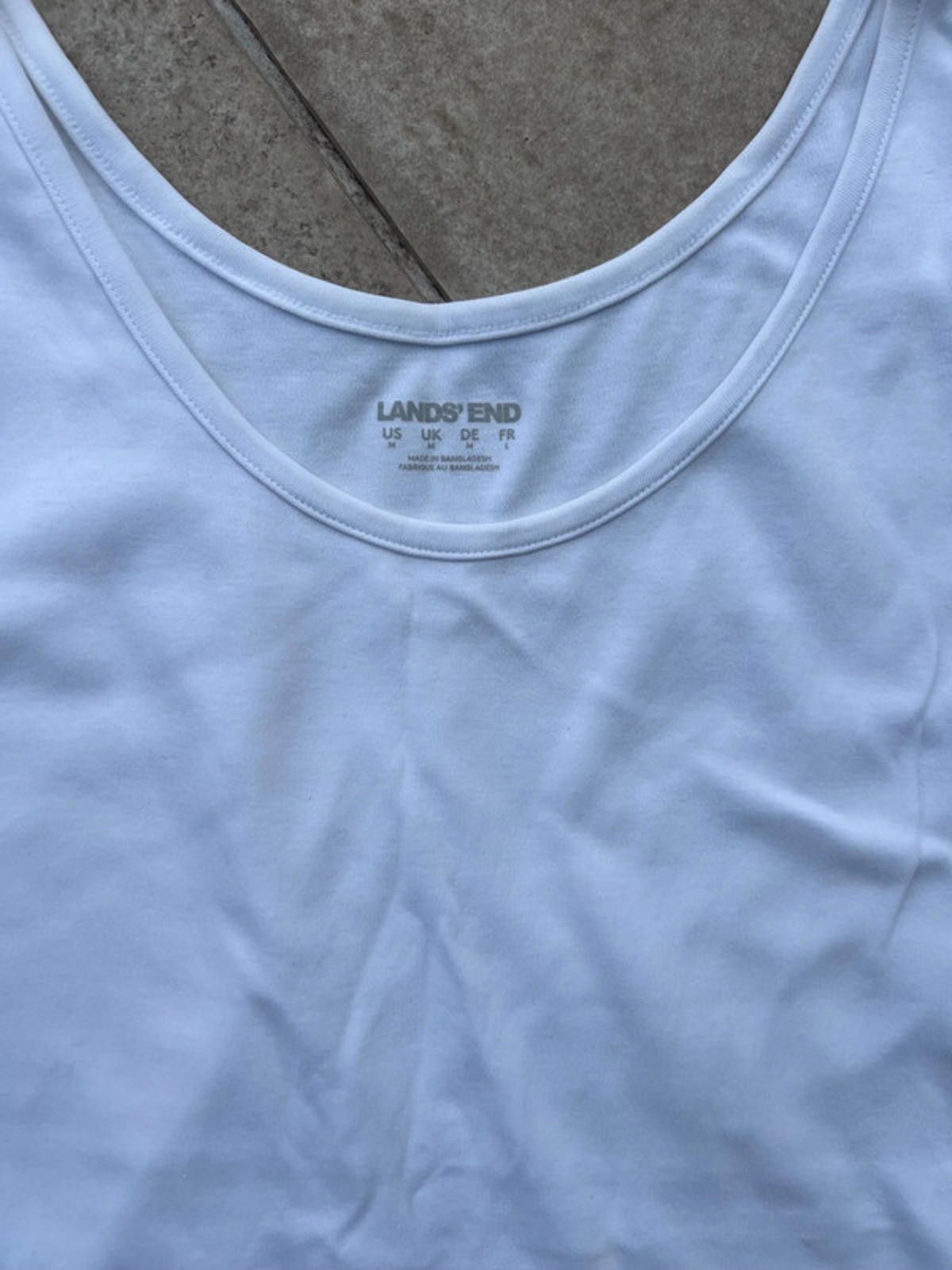 Lands' End Lands’ End White Vest (Women’s) Size M / US 6-8 / IT 42-44 - 3 Thumbnail