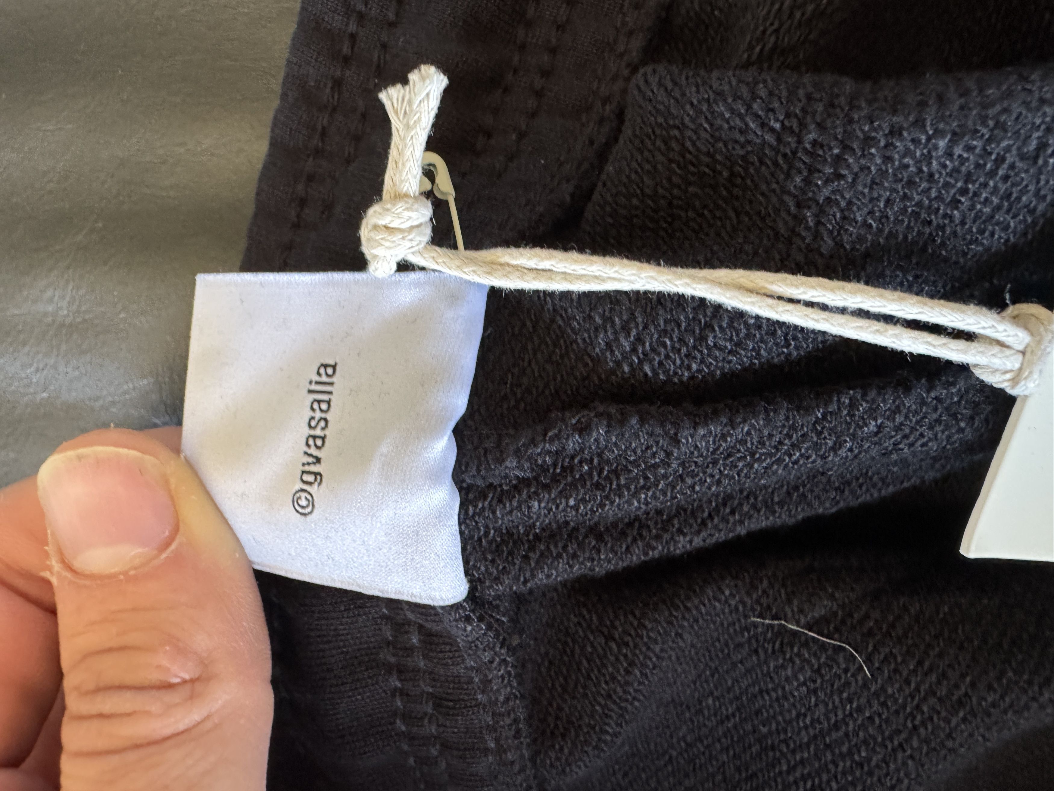 Vetements Wide Leg Panelled Cotton Blend Jersey Sweatpants Size US 32 / EU 48 - 19 Thumbnail